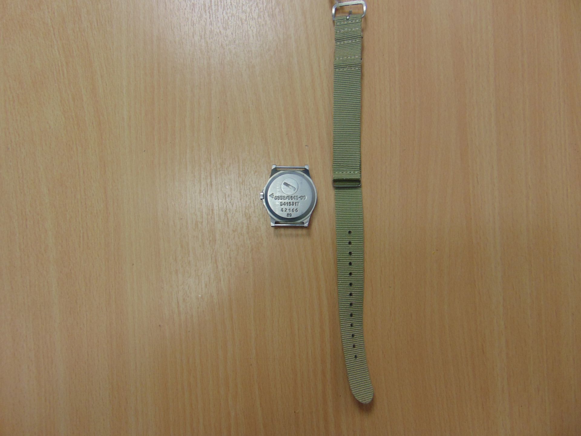 CWC "RARE" 0552 ROYAL MARINES/ ROYAL NAVY ISSUE SERVICE WATCH DATED 19889 GULF WAR - Image 7 of 8