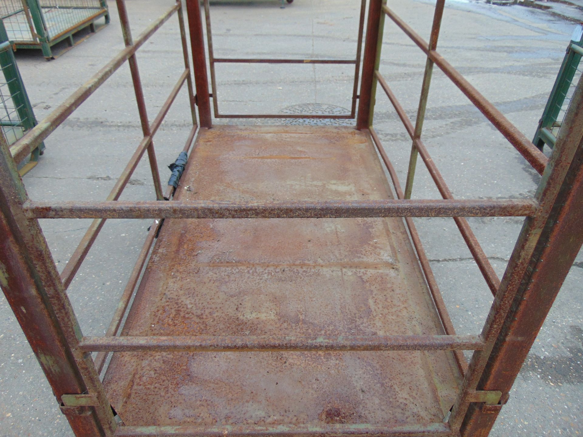 Heavy Duty Metal Stackable Stillage / Post Pallet - Image 2 of 3