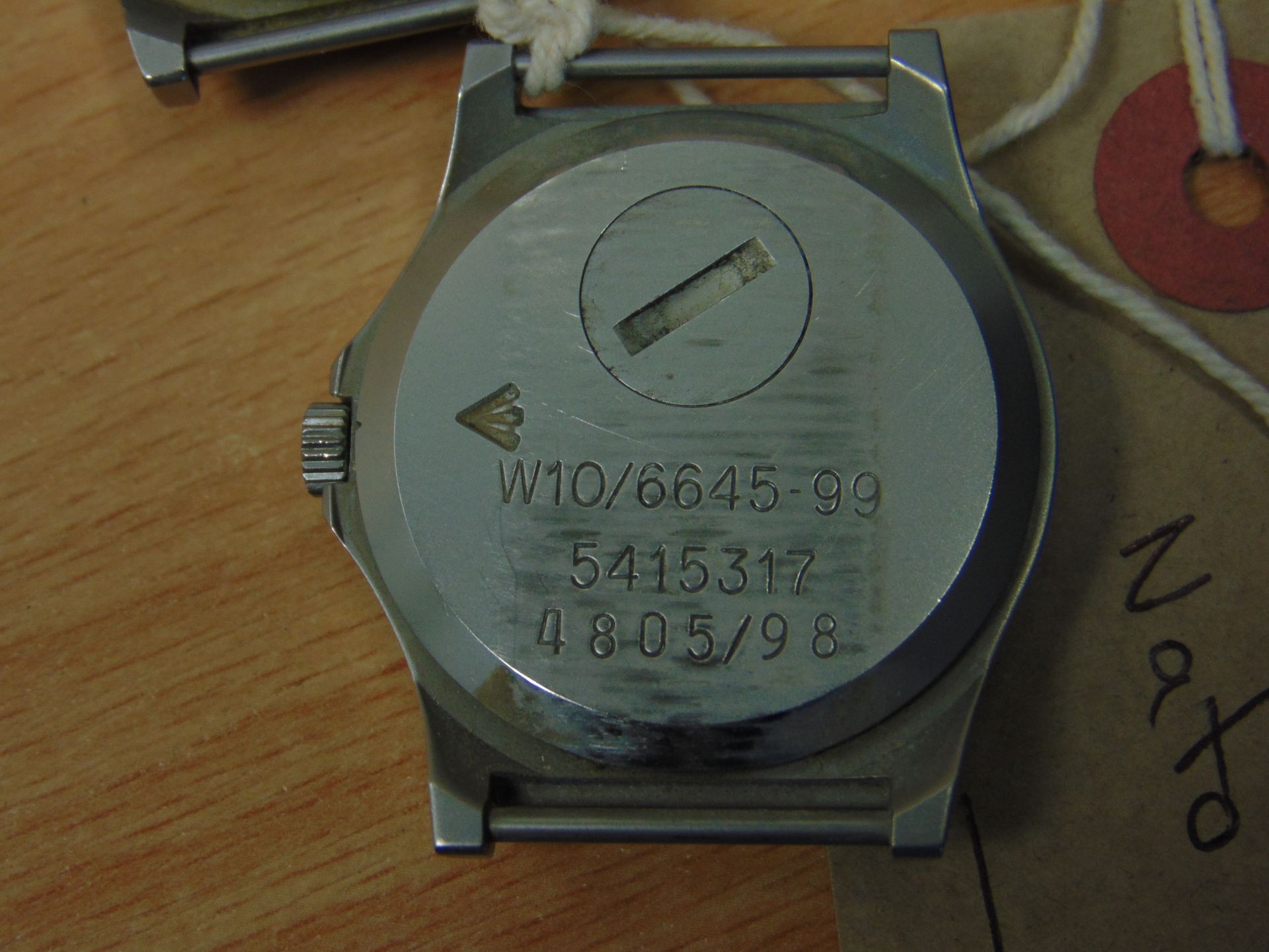 2 X CWC SERVICE WATCHES W10/0552 DATED 1990/1998 NATO MARKED - Image 5 of 6