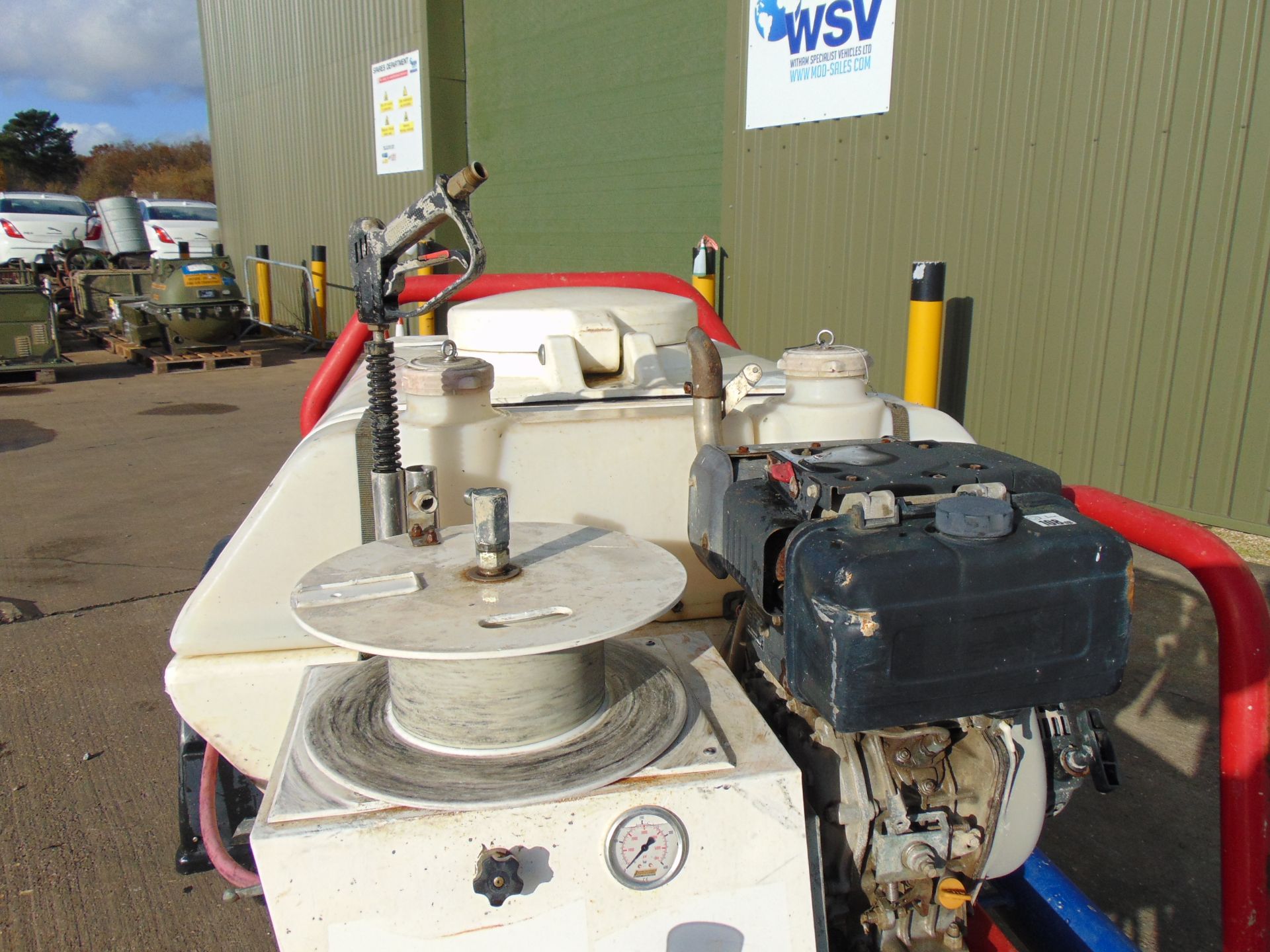 Brendon Powerwasher BB1000 Yanmar Diesel Pressure Washer Bowser Trailer c/w Spray Bar - Image 16 of 19