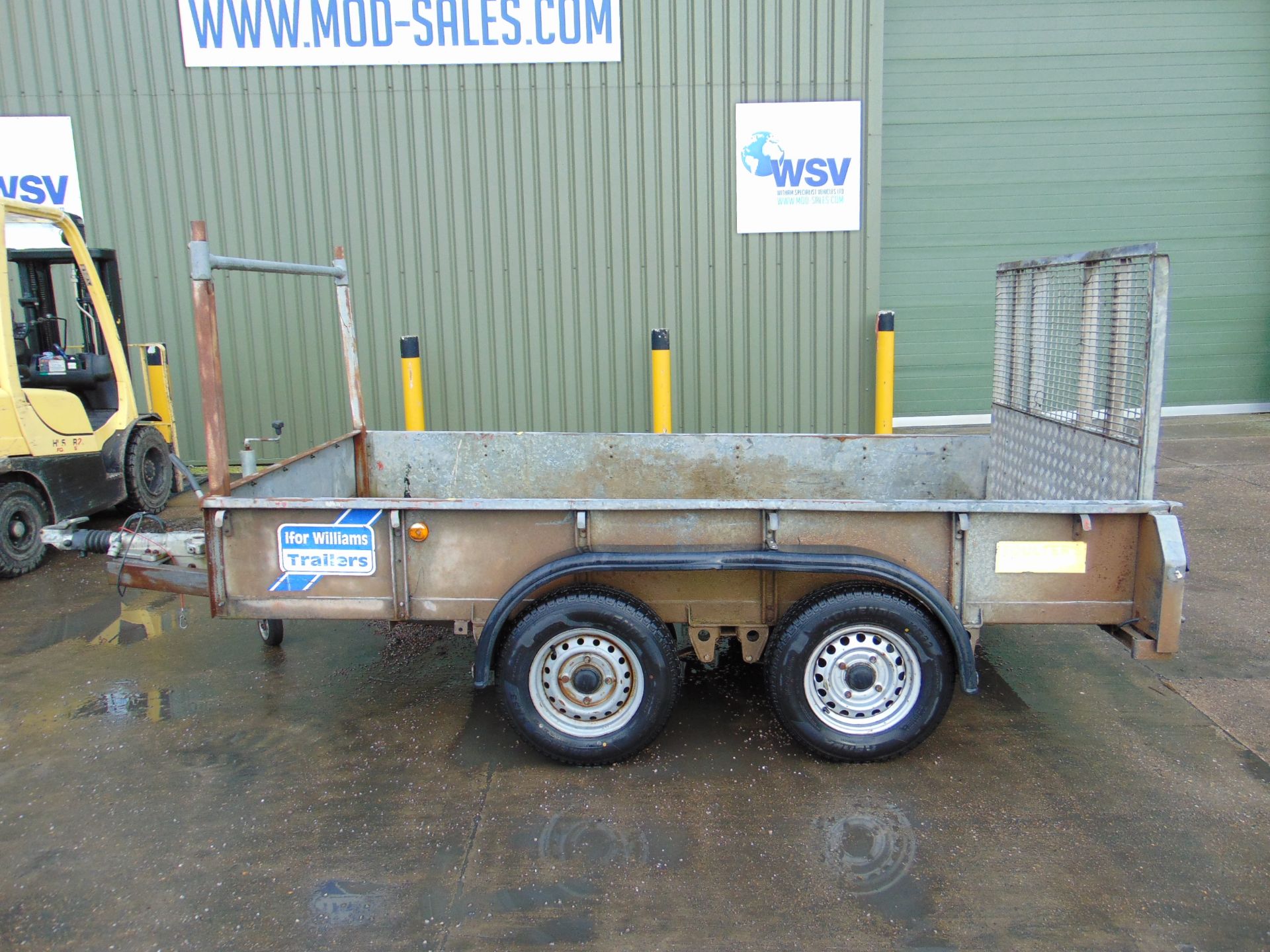 Ifor Williams Twin Axle Trailer c/w Drop Down Ramp - Image 7 of 13