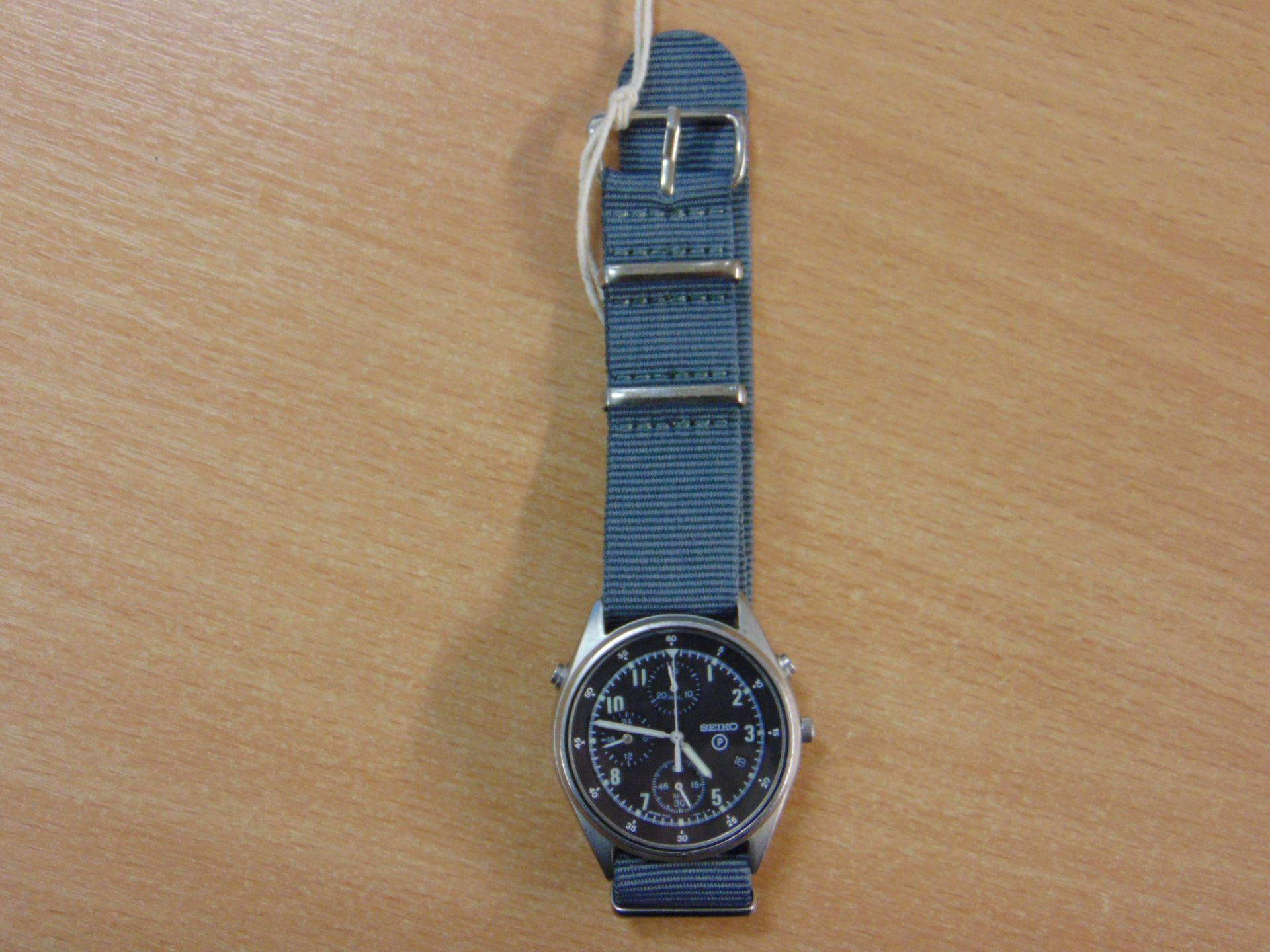 SEIKO GEN 2 RAF ISSUE PILOTS CHRONO NATO MARKED DATED 1993