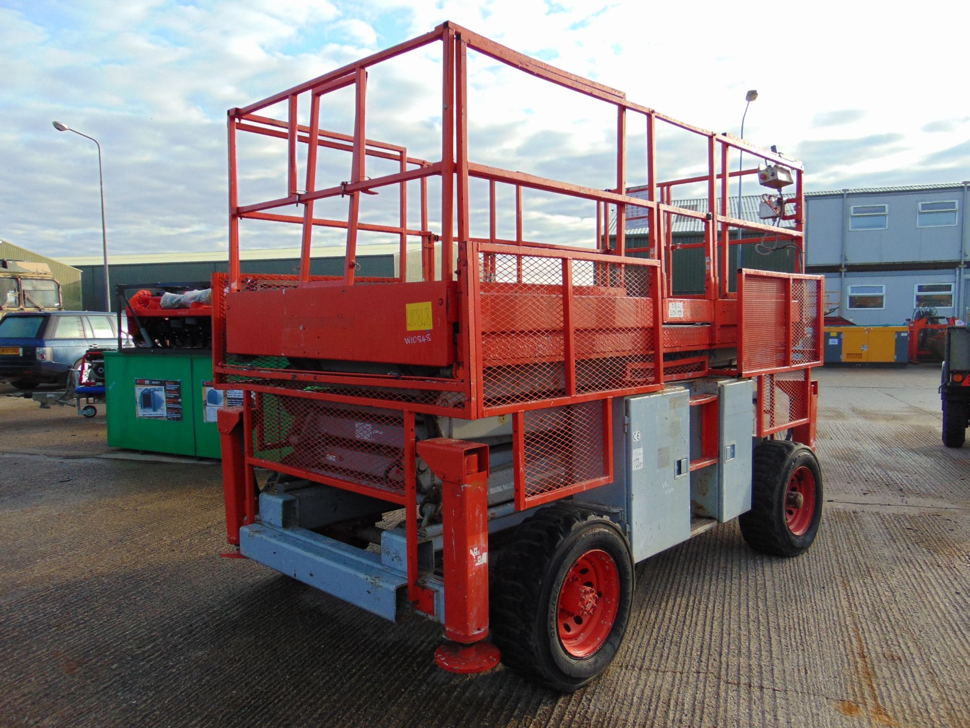 SkyJack SJ8831 Rough Terrain Diesel Scissor Lift ONLY 1,980 Hours! - Image 3 of 18