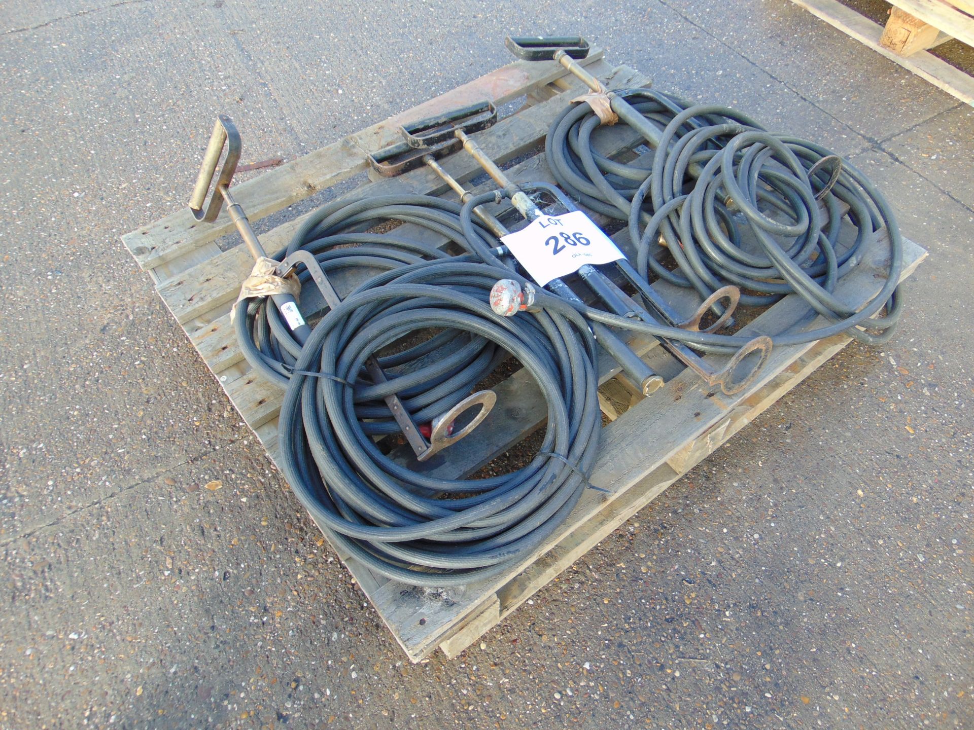 4X BRASS STIRRUP PUMPS - Image 2 of 4