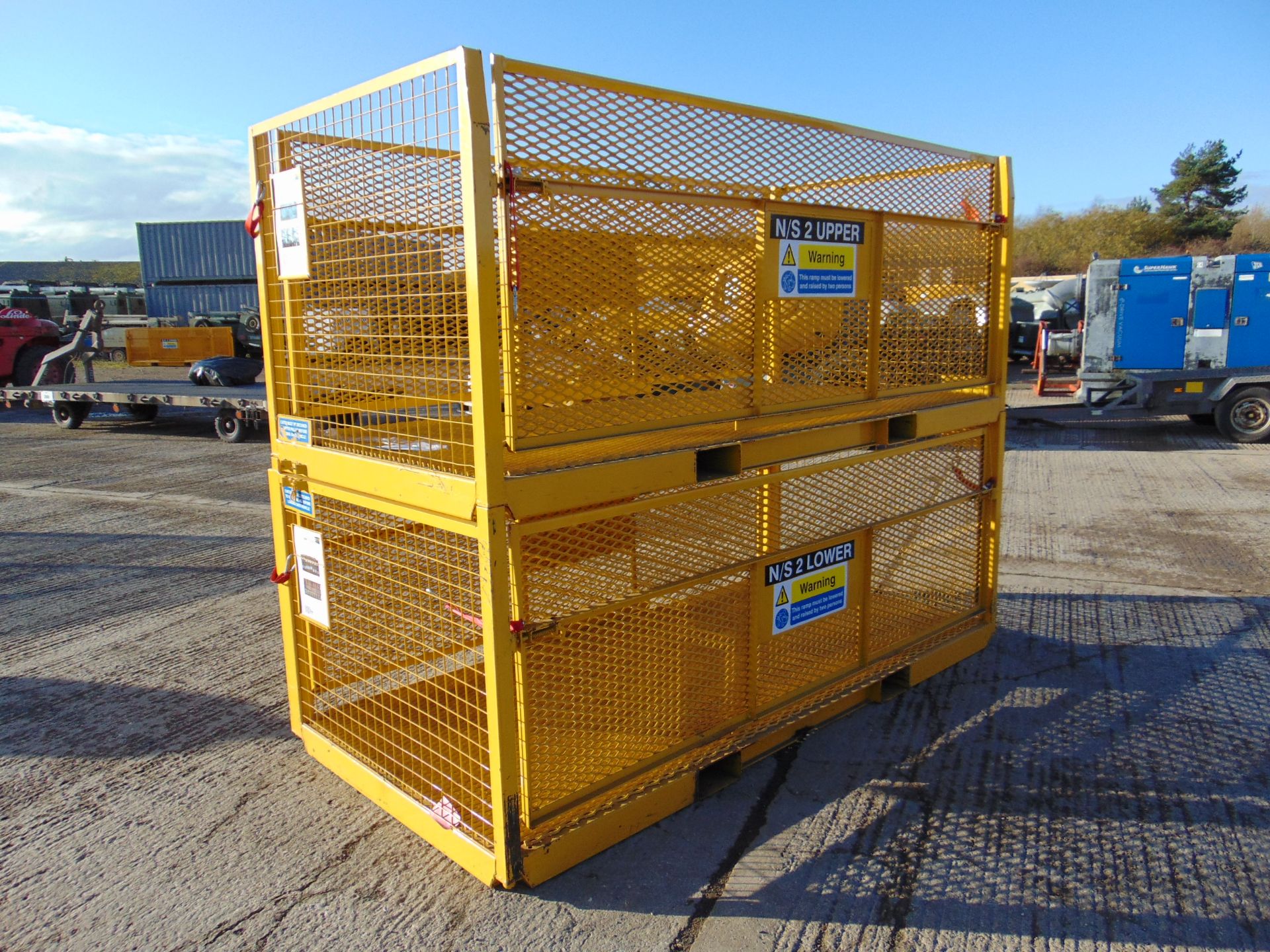 2 x Drop Side Cage Pallet / Stillages - Image 3 of 8