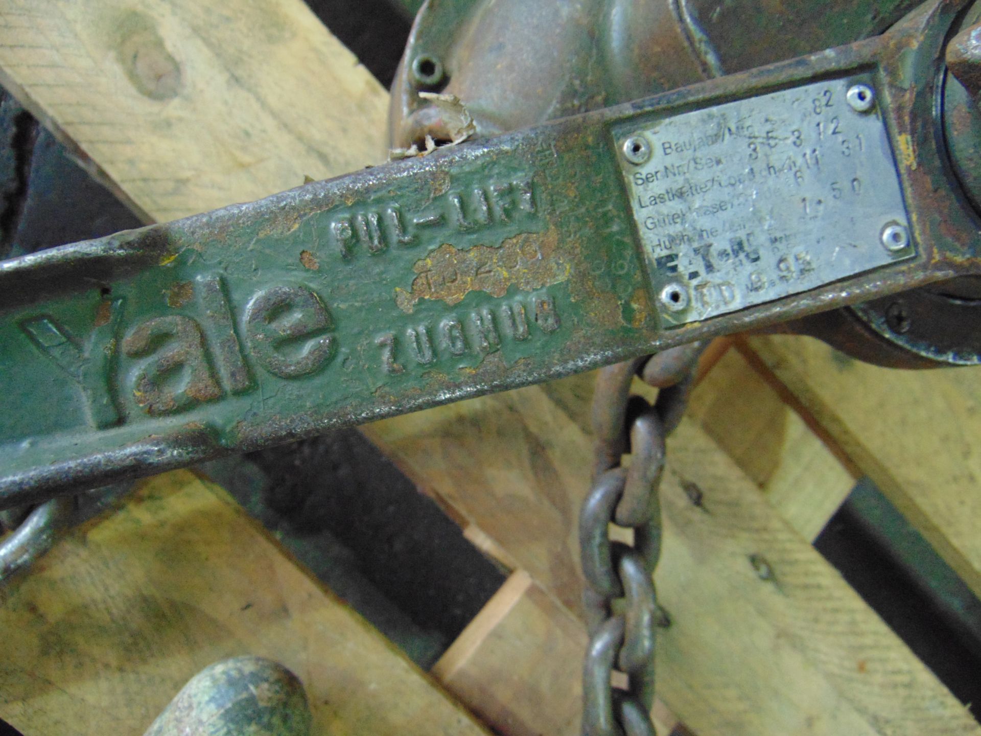 Yale 3 Ton Lever Hoist - Image 4 of 7