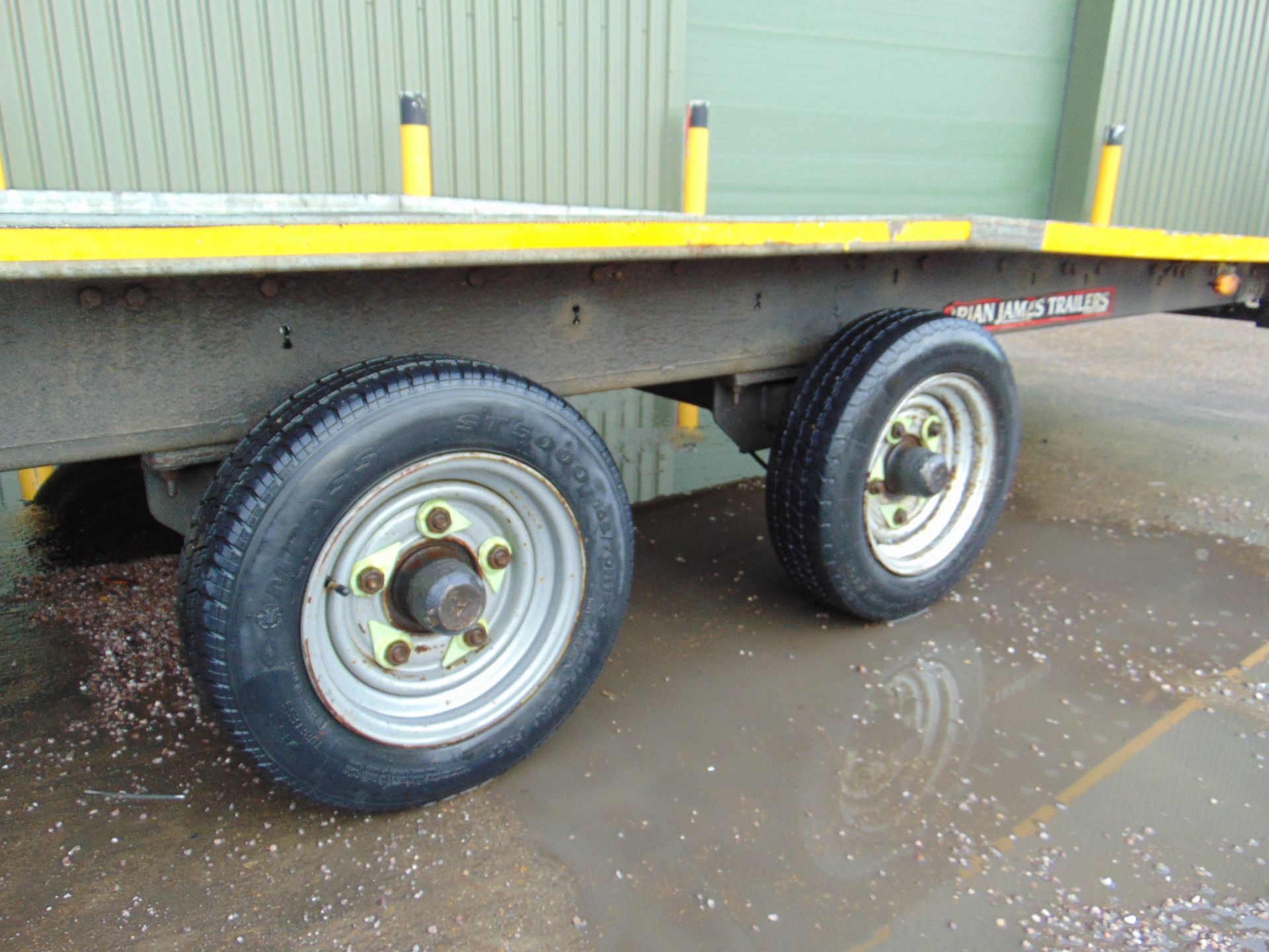 Brian James Twin Axle Car Transporter Trailer c/w Pull Out Ramps - Image 11 of 13