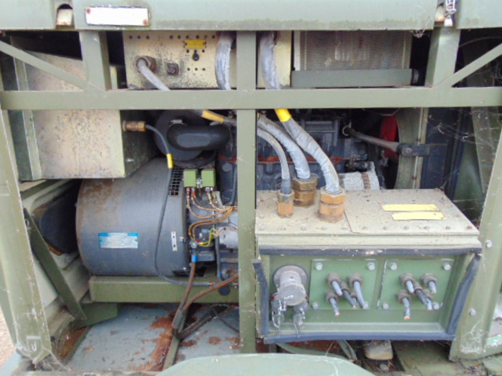 Ex Uk Royal Air Force Trailer Mounted 25 KVA Generator - Image 9 of 13