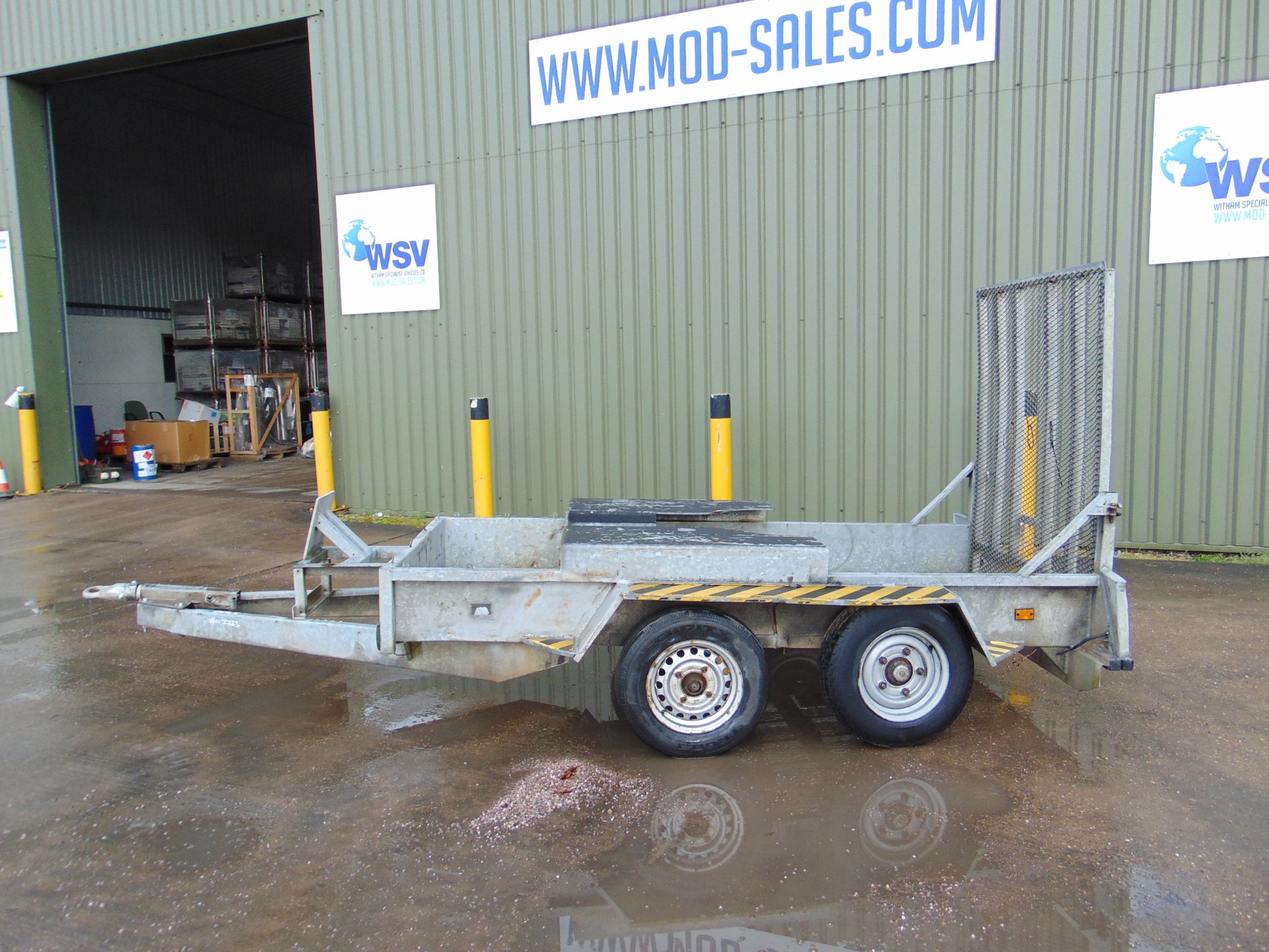 Twin Axle Plant Trailer c/w Ramps - Image 2 of 14