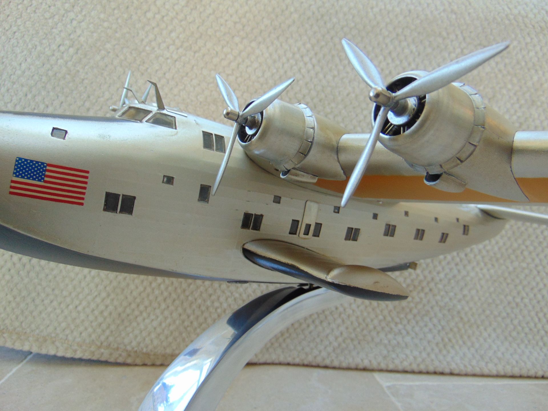 SUPERB SCALE MODEL OF THE BOEING 314 DIXIE CLIPPER - Image 9 of 24