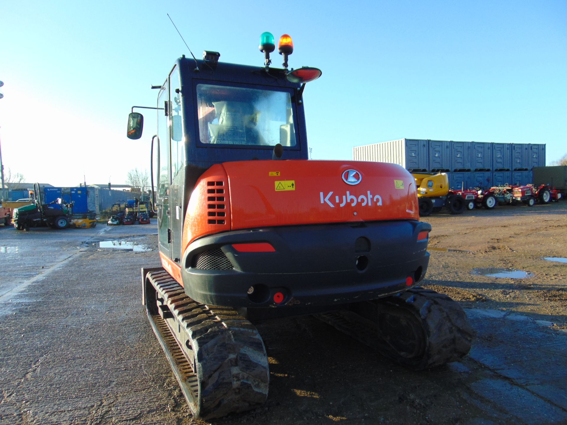 2017 KUBOTA KX 080-4A Excavator 1212 Hrs Only Very High Specification with 3 Buckets Sno 42470 - Bild 5 aus 25