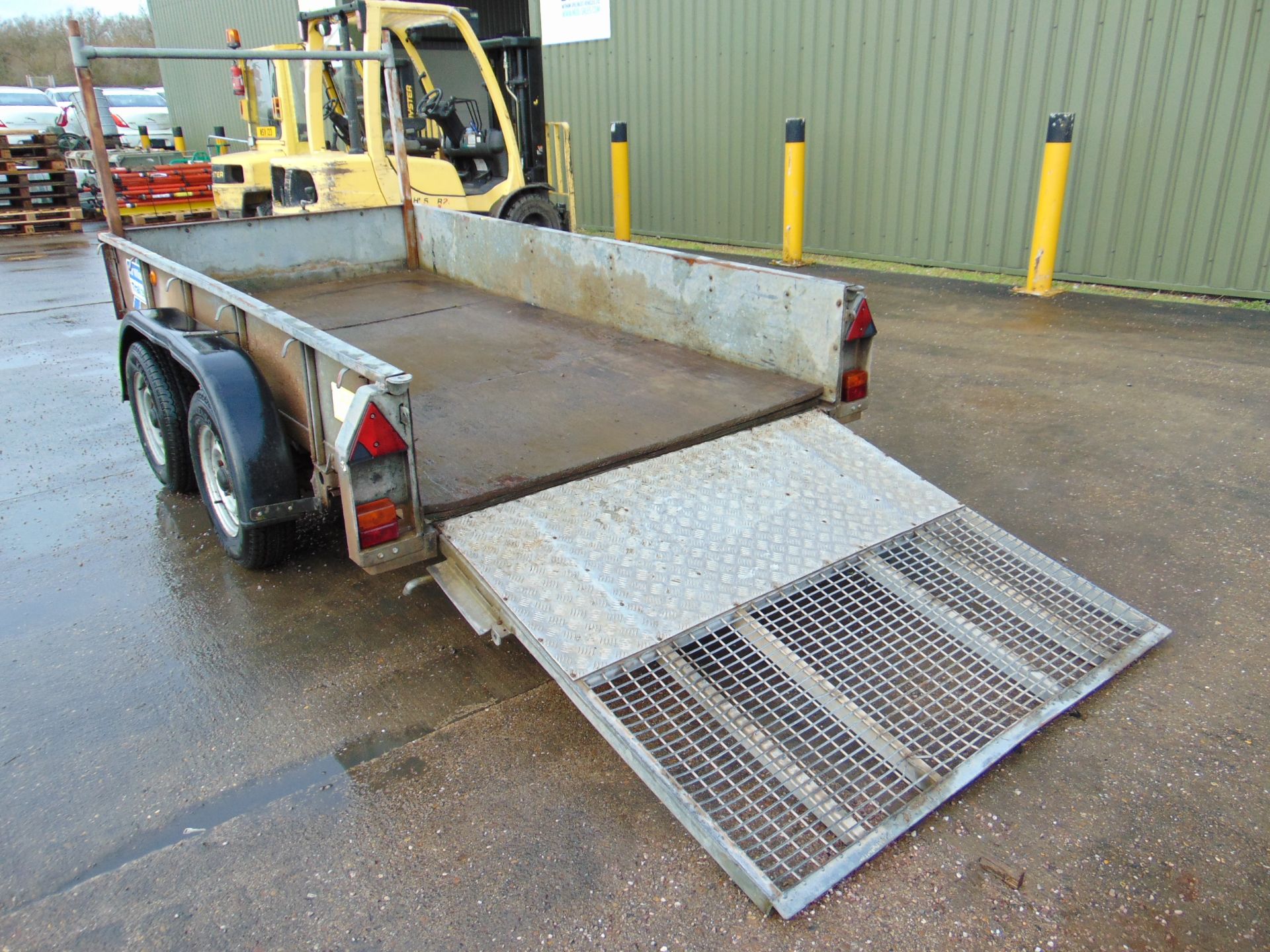 Ifor Williams Twin Axle Trailer c/w Drop Down Ramp - Image 8 of 13