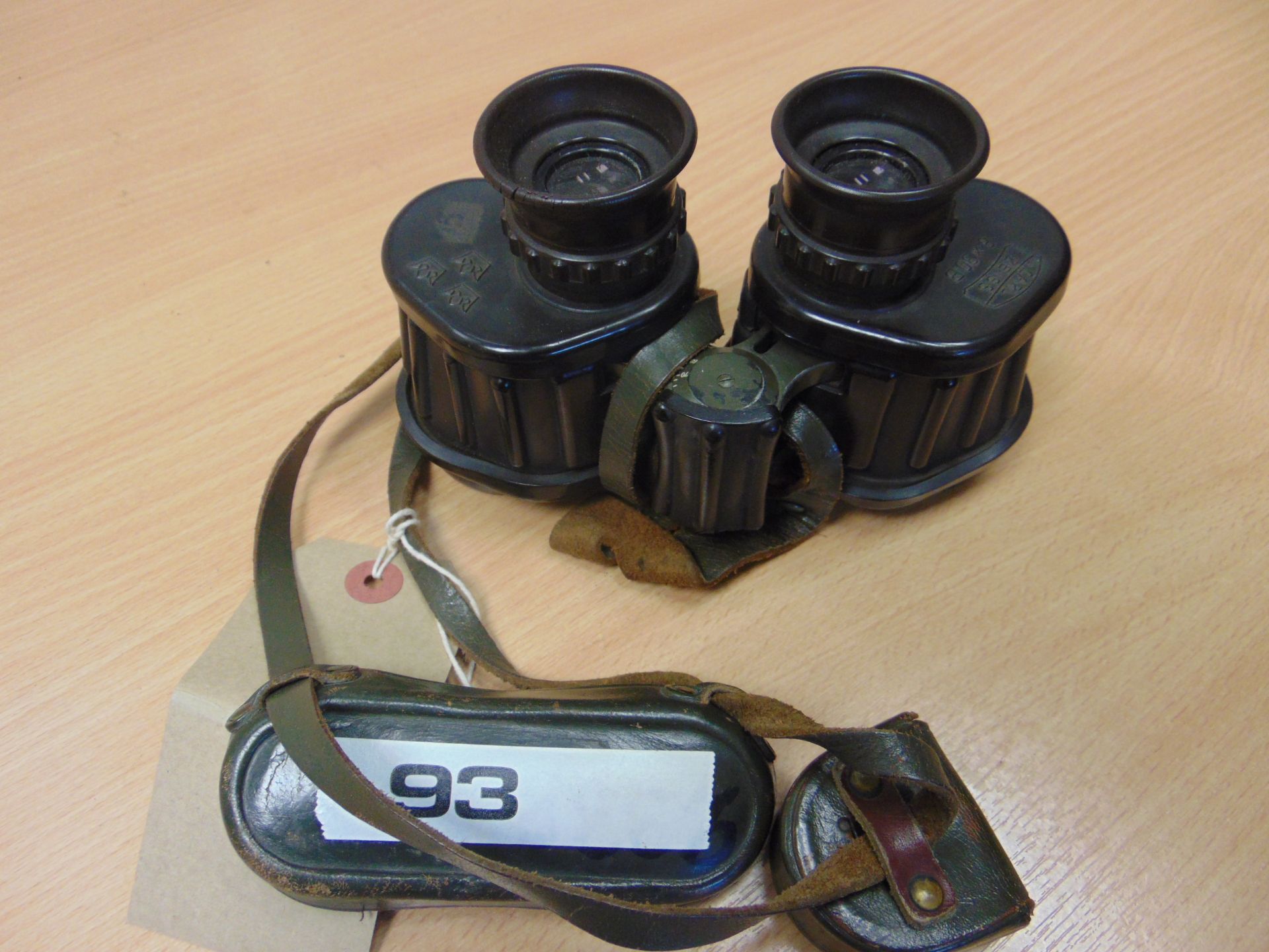 CARL ZEISS 6 X30 MILITARY BINOCULARS C/W FILTERS ETC