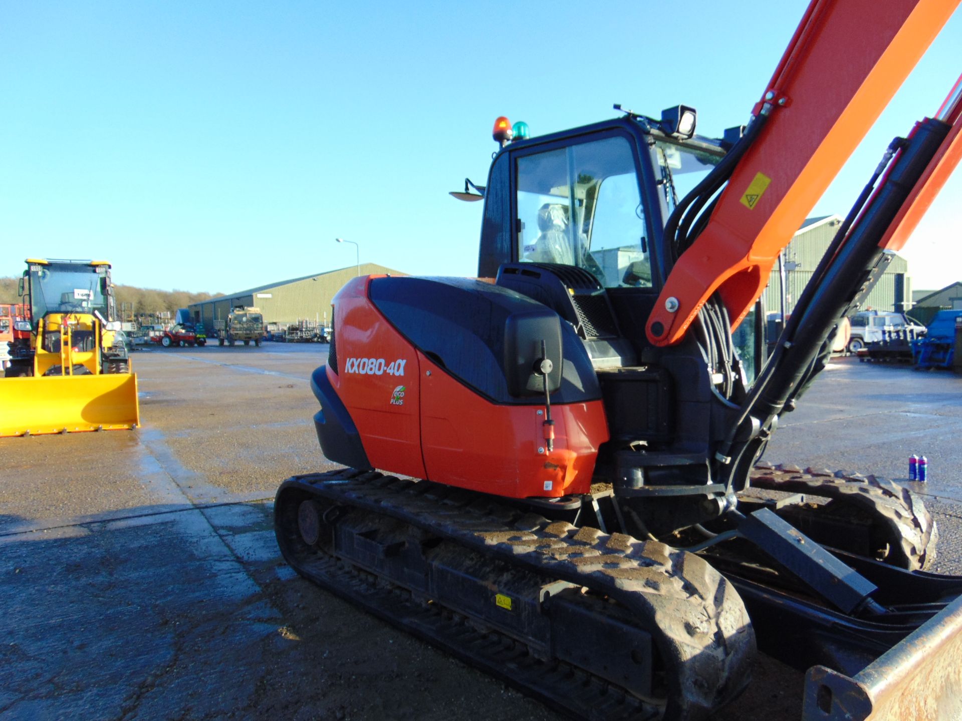 2017 KUBOTA KX 080-4A Excavator 1212 Hrs Only Very High Specification with 3 Buckets Sno 42470 - Bild 6 aus 25