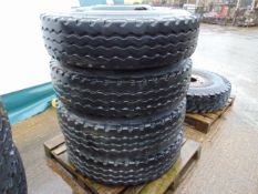 4 x Continental HSC Construction 12.00 R20 Tyres on 10 Stud Rims