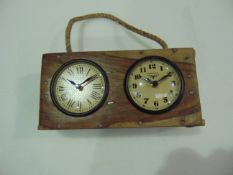 HERITAGE DOUBLE CLOCK