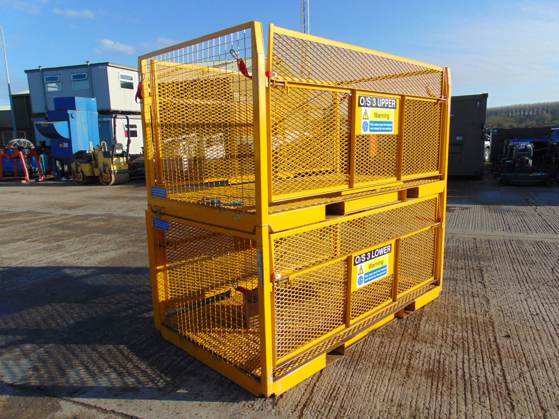 2 x Drop Side Cage Pallet / Stillages - Image 2 of 7