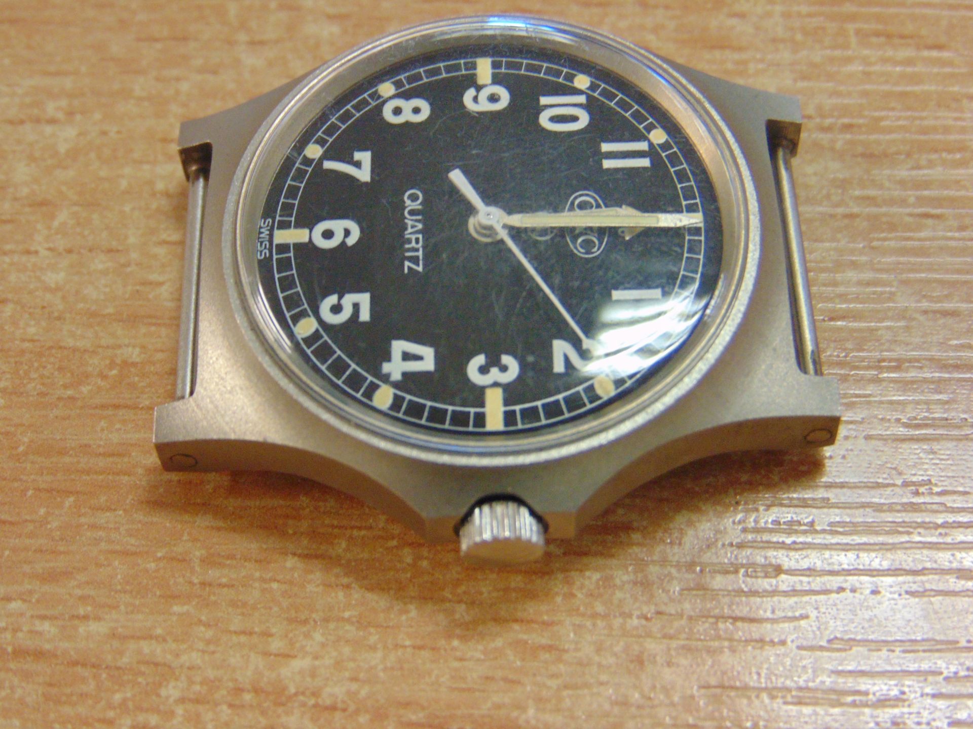 VERY RARE UNISSUED CWC W10 FAT BOY SERVICE WATCH NATO MARKED DATED 1982 - FALKLANDS WAR - Image 5 of 10