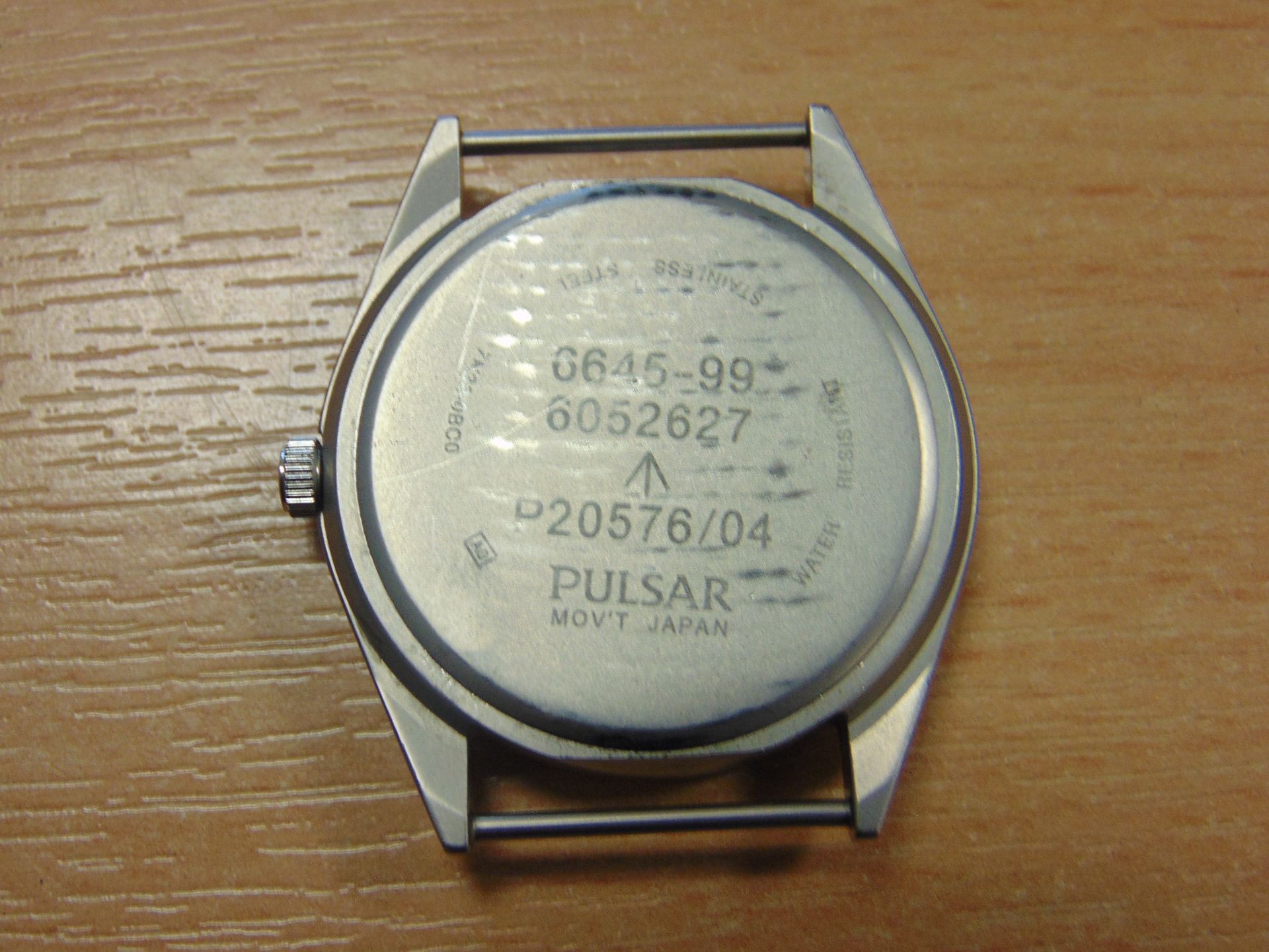 PULSAR W10 BRITISH ISSUE SERVICE WATCH NATO MARKINGS DATED 2004 - Image 8 of 12