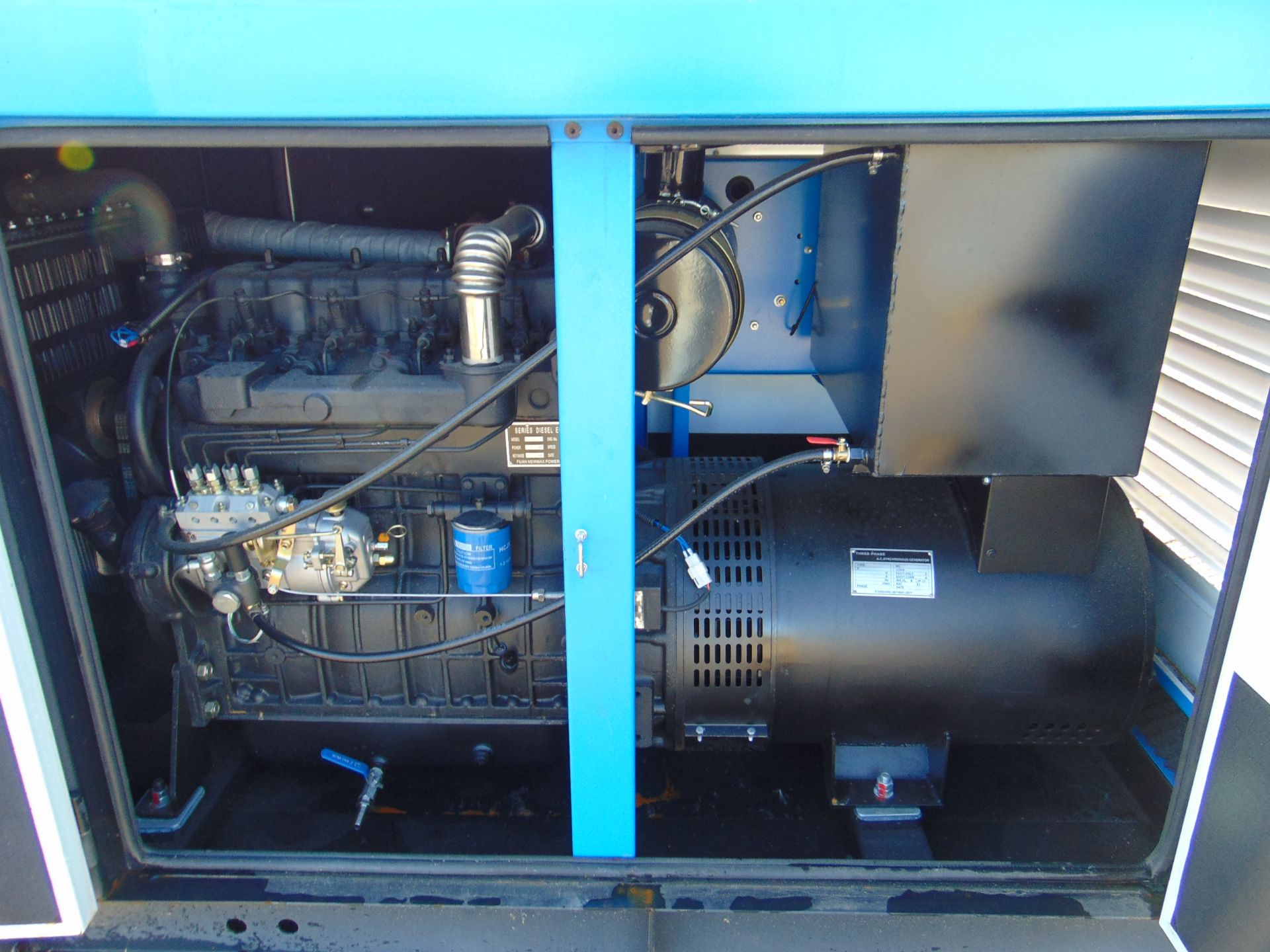 UNISSUED 70 KVA 3 Phase Silent Diesel Generator Set - Image 4 of 17