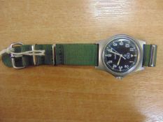 CWC W10 SERVICE WATCH WATER RESISTANT TO 5 ATM NATO MARKED DATED 2006