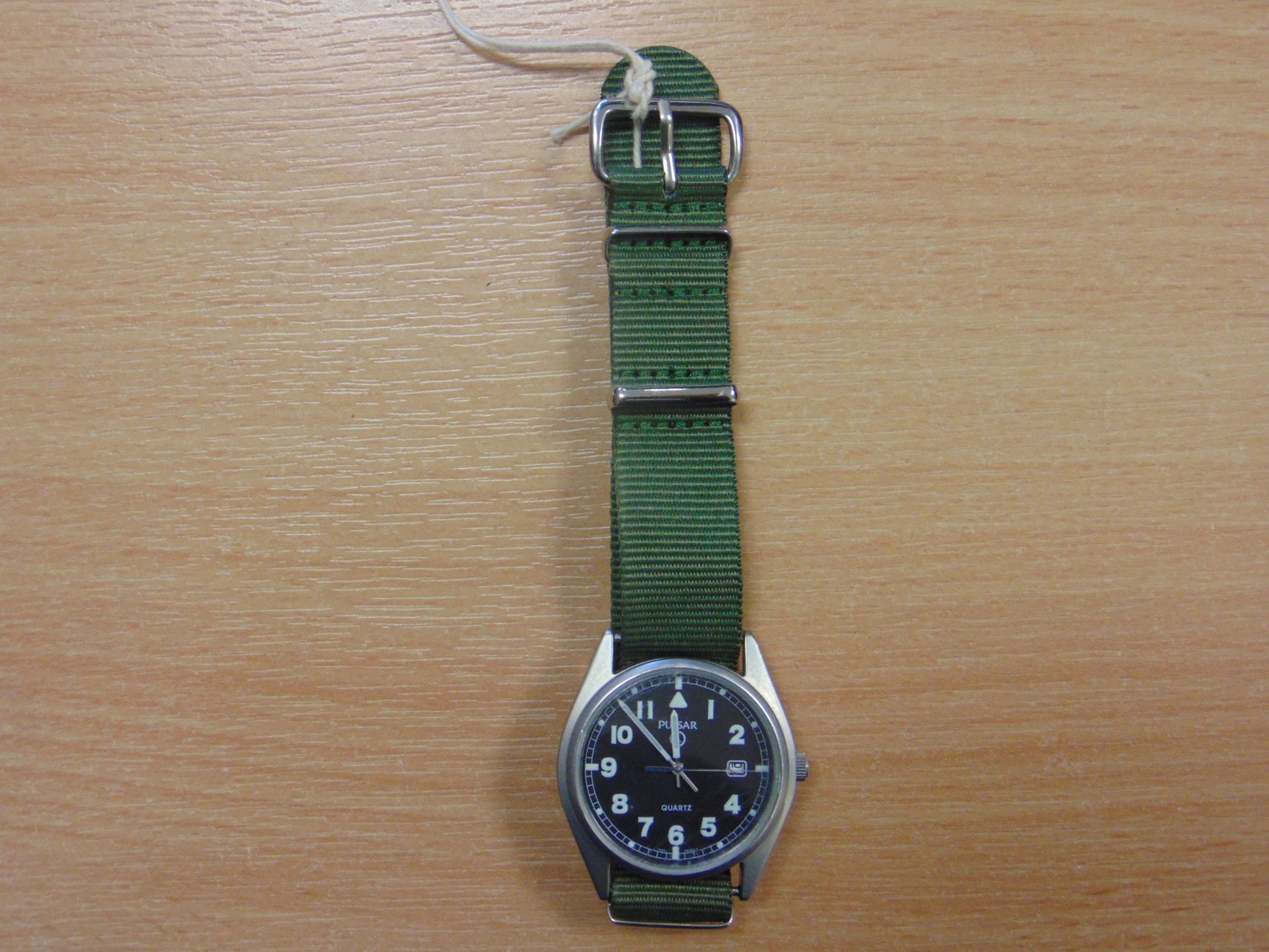 PULSAR W10 BRITISH ISSUE SERVICE WATCH NATO MARKINGS DATED 2004 - Image 2 of 12
