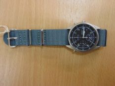 SEIKO GEN 2 RAF ISSUE PILOTS CHRONO NATO MARKED DATED 1994