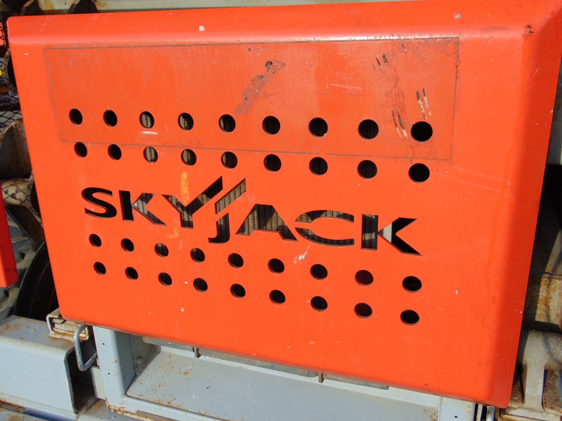 SkyJack SJ8831 Rough Terrain Diesel Scissor Lift ONLY 1,980 Hours! - Image 9 of 18