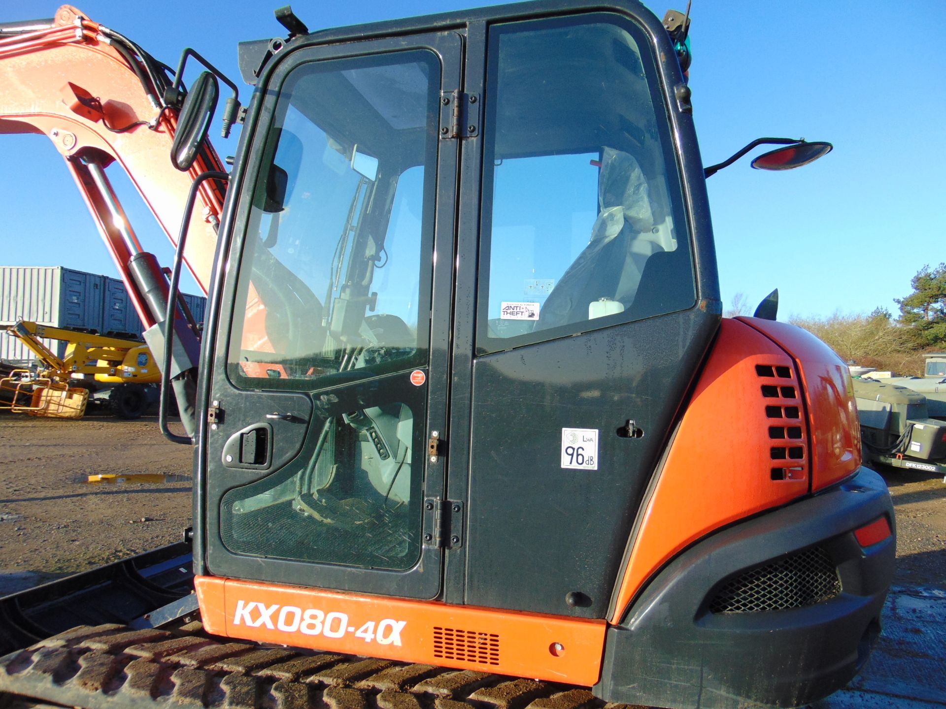 2017 KUBOTA KX 080-4A Excavator 1212 Hrs Only Very High Specification with 3 Buckets Sno 42470 - Bild 4 aus 25