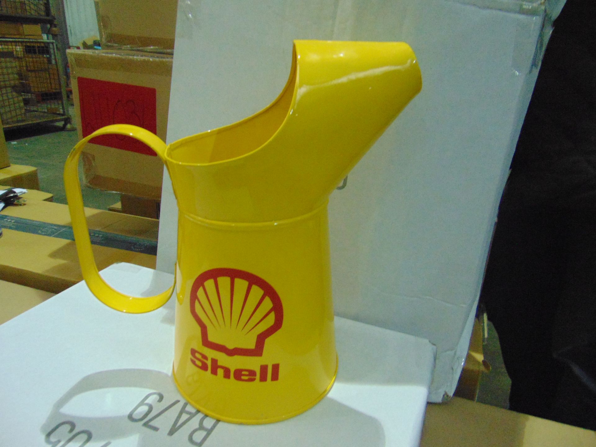 SHELL 2 LITREs OIL CAN- NEW