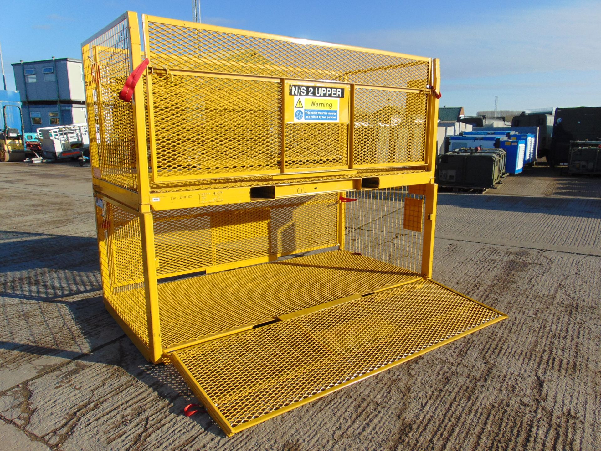 2 x Drop Side Cage Pallet / Stillages - Image 5 of 8