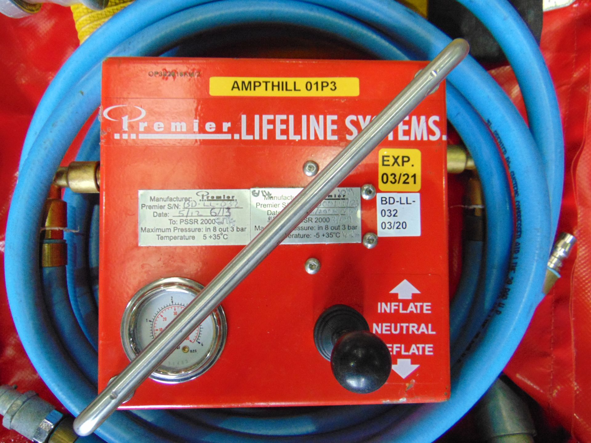 QTY 2 x Premier Lifeline Hose Inflation Systems - Image 4 of 8