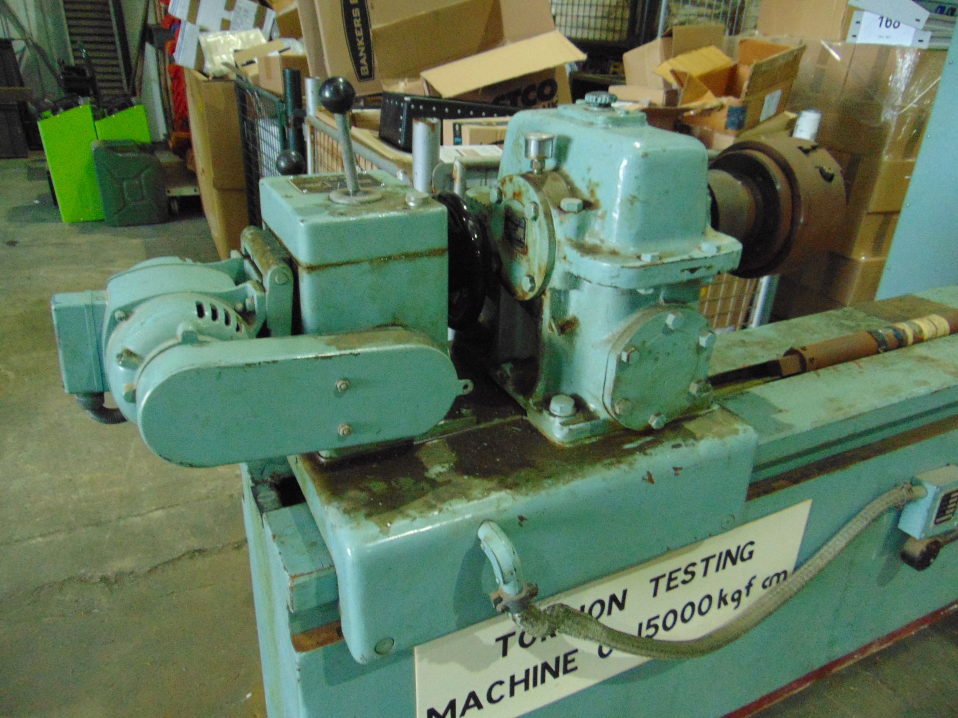 Vintage Avery Torsion Testing System 0-15000 Kgf - Image 5 of 12