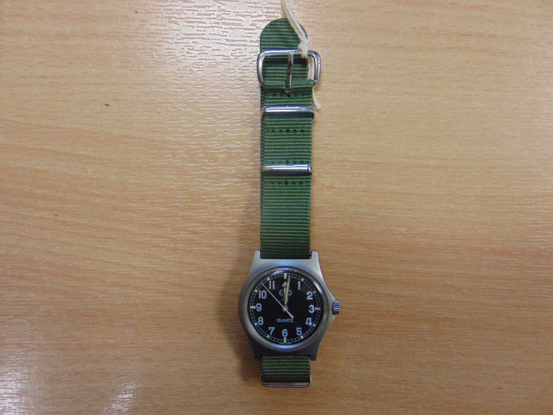 CWC W10 BRITISH ARMY ISSUE SERVICE WATCH NATO MARKINGS DATED 1997