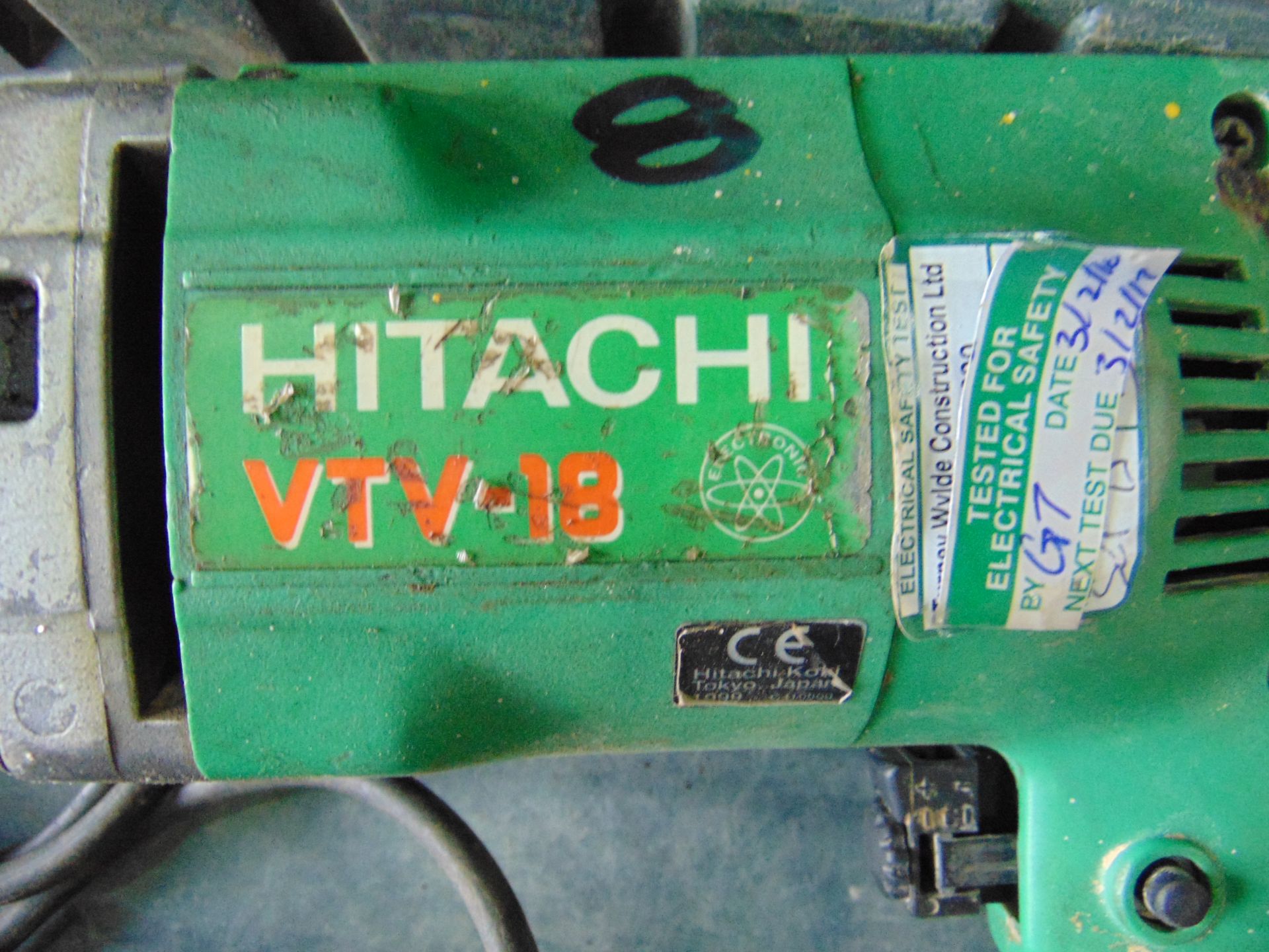 Hitachi Vtv18 Rotary Impact Drill 110v - Image 4 of 6