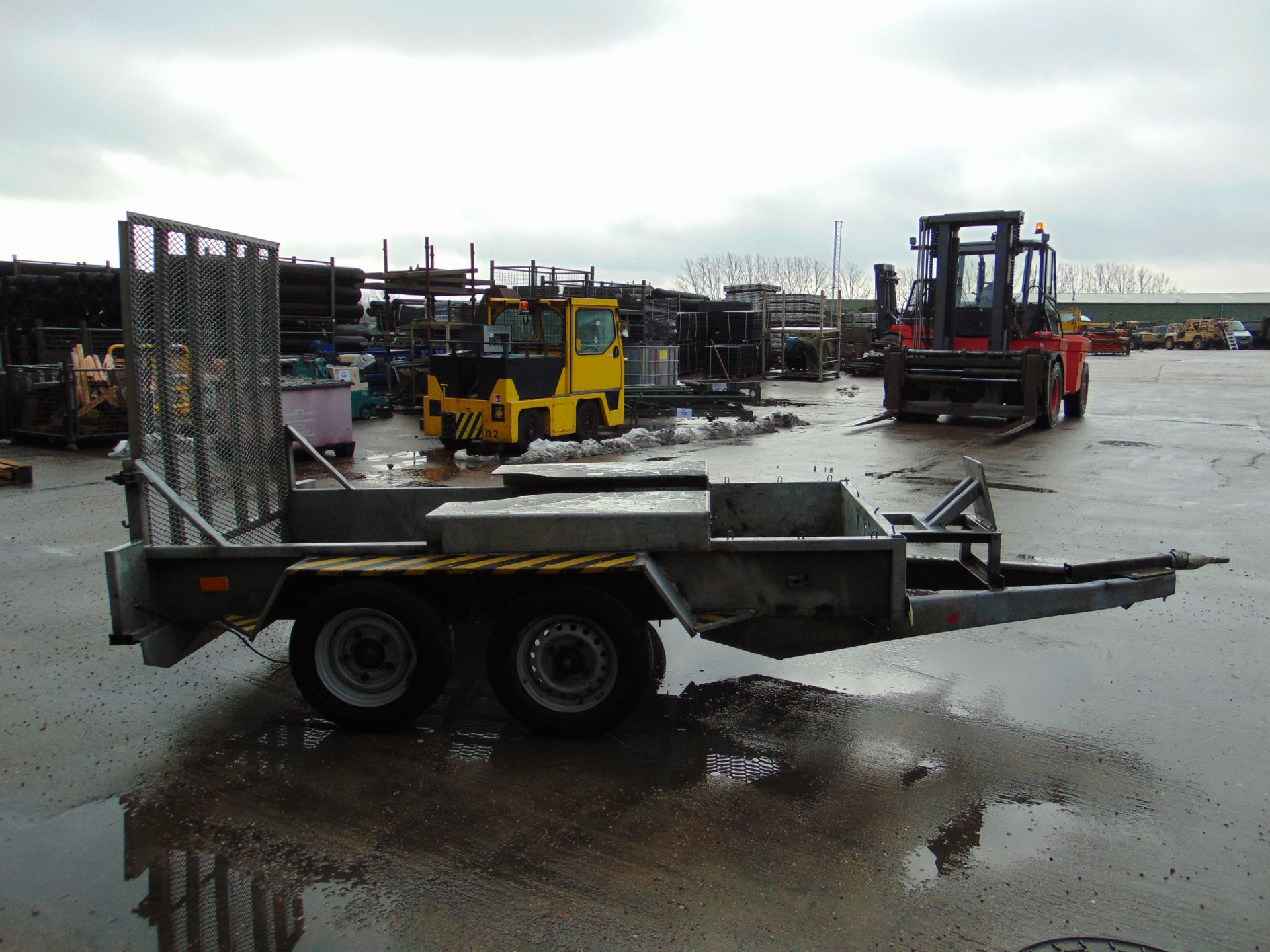 Twin Axle Plant Trailer c/w Ramps - Image 6 of 14