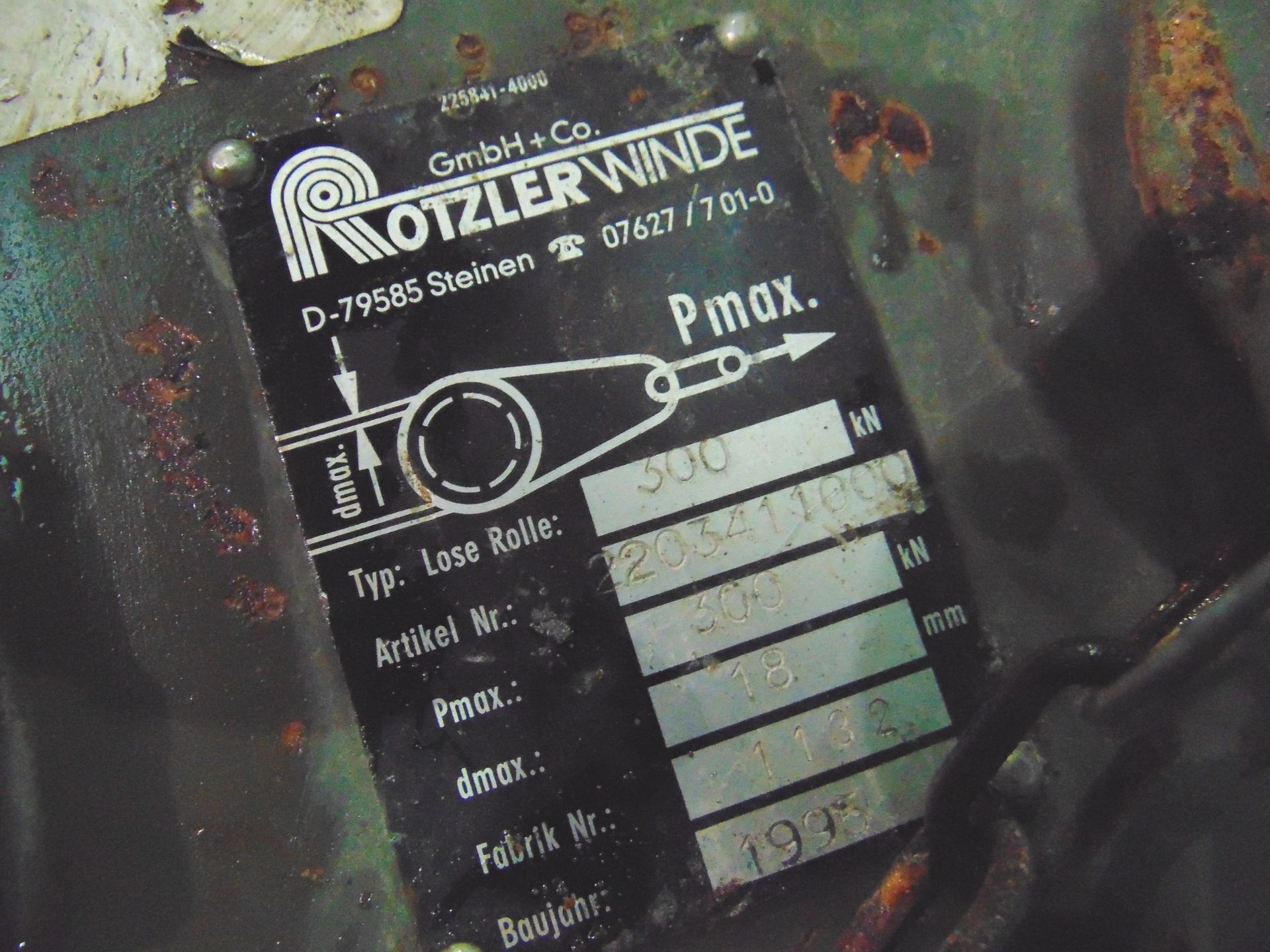 Rotzler Pulley Block - Image 4 of 4