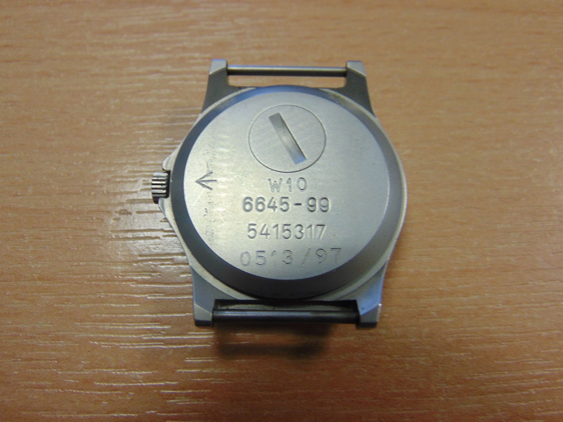 CWC W10 BRITISH ARMY ISSUE SERVICE WATCH NATO MARKINGS DATED 1997 - Image 7 of 10