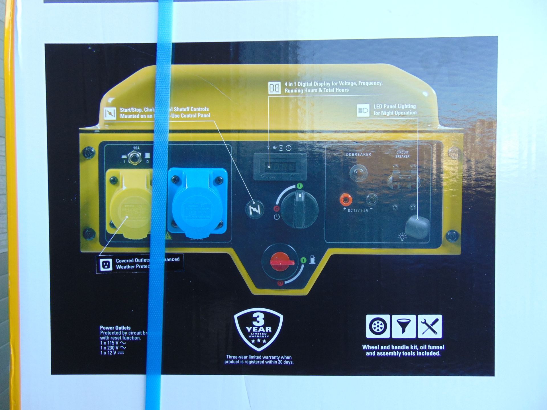 QTY 10 x UNISSUED Caterpillar RP2500 Industrial Petrol Generator Sets - Image 4 of 6