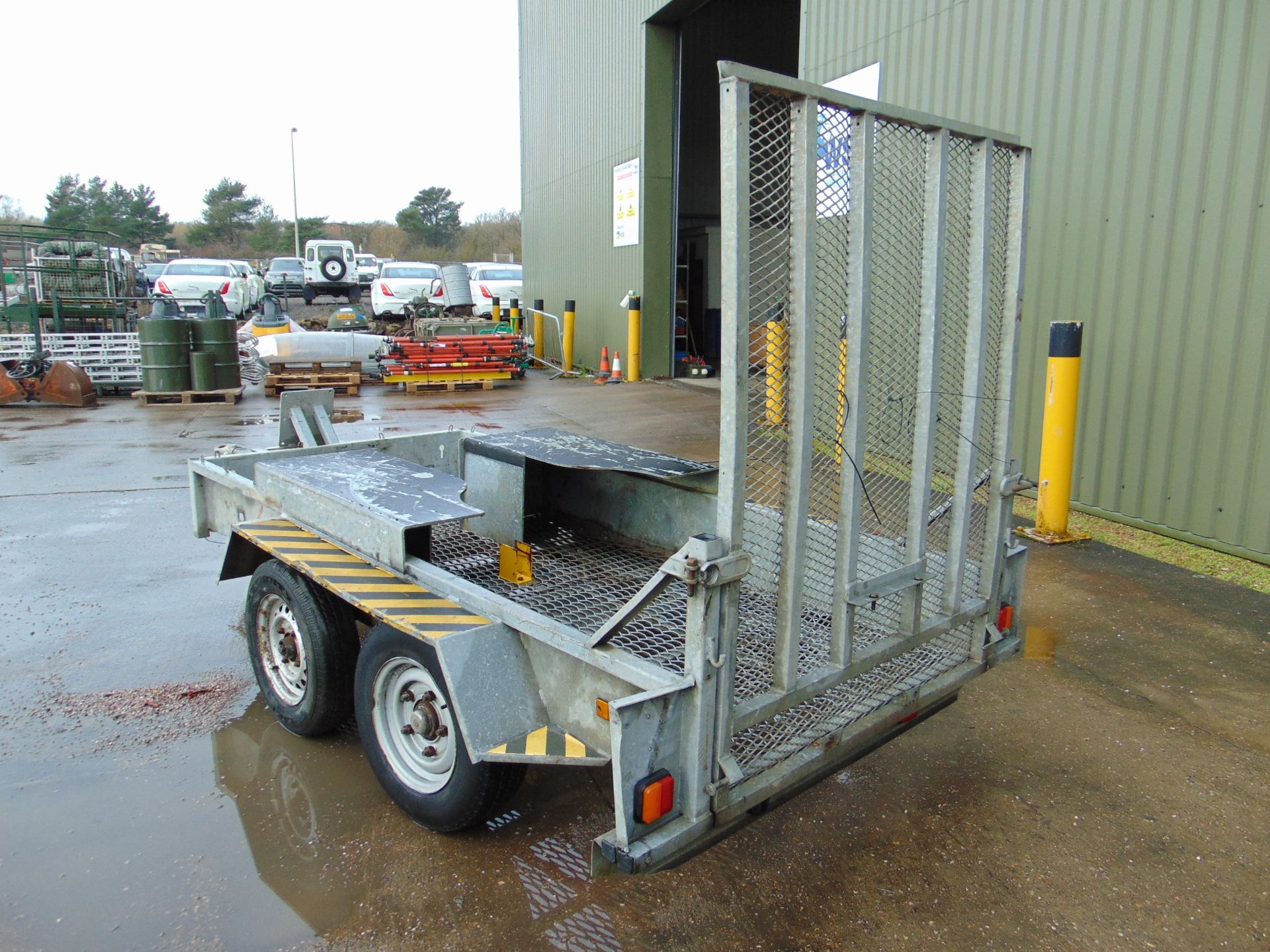 Twin Axle Plant Trailer c/w Ramps - Image 3 of 14