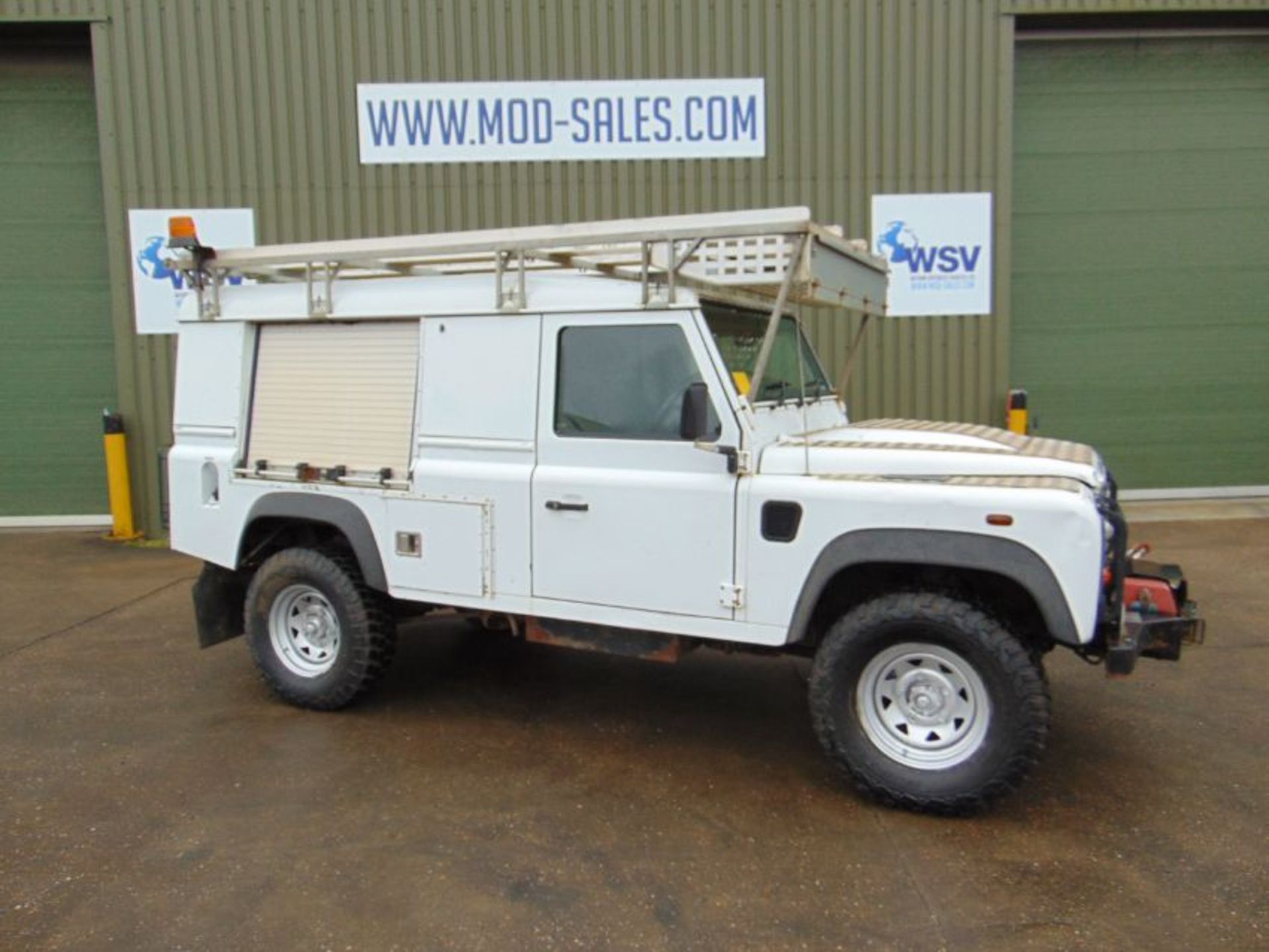 2011 Land Rover Defender 110 Puma hardtop 4x4 mobile workshop with Winch Etc. From UK Utility Co. - Image 31 of 31
