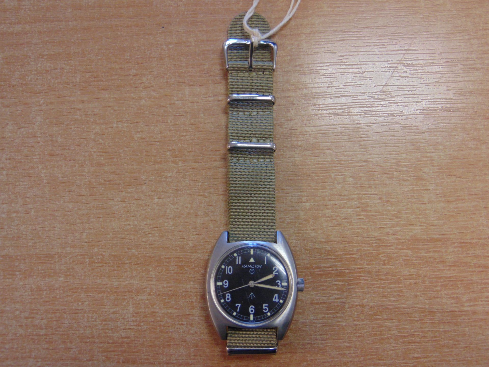 VERY VERY RARE!!!! HAMILTON MECHANICAL W10 SERVICE WATCH DATED 1973 UNISSUED CONDITION - Image 2 of 11