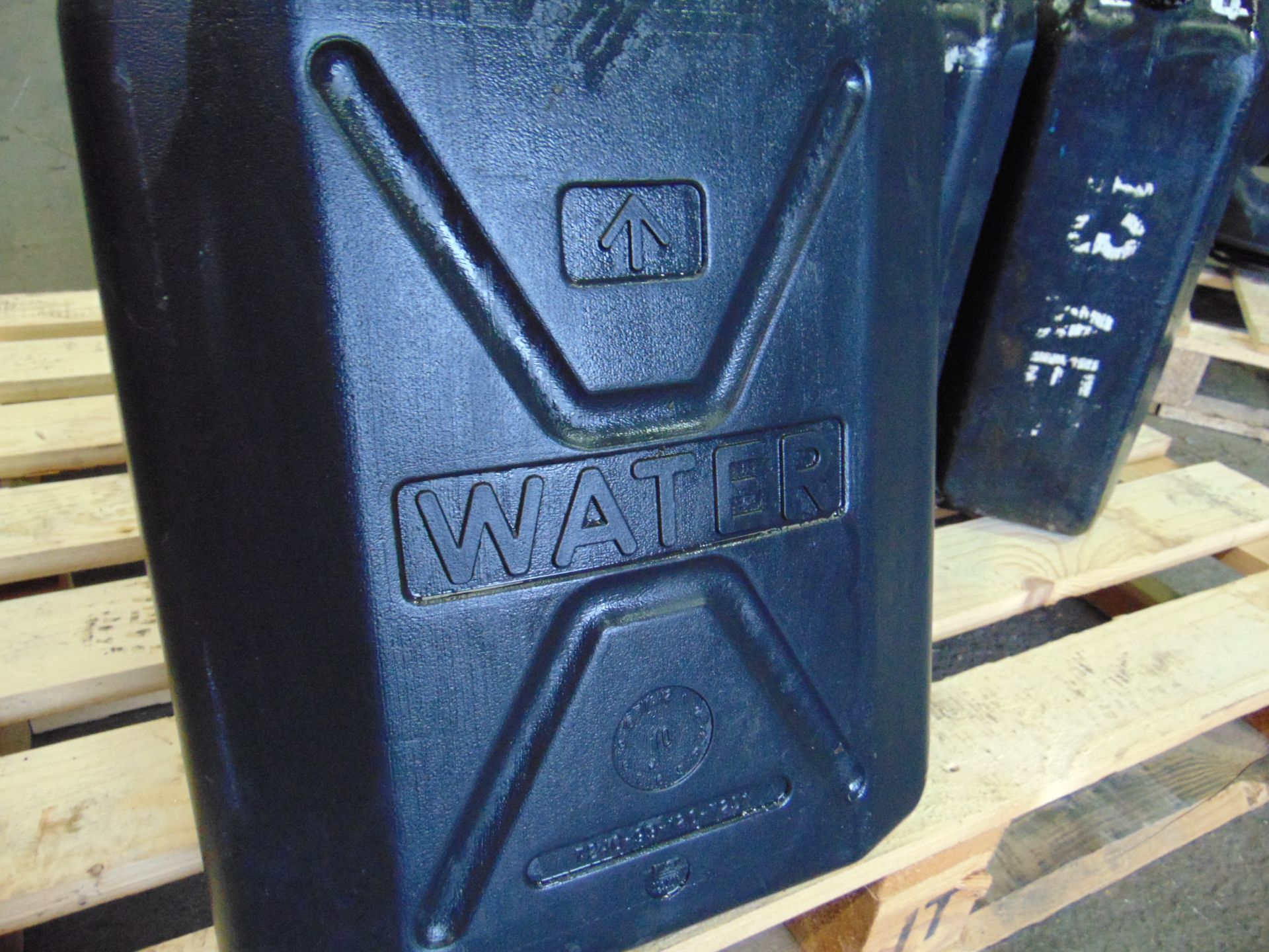 4 x Standard Nato 5 gall Water Jerry Cans as shown - Image 3 of 3