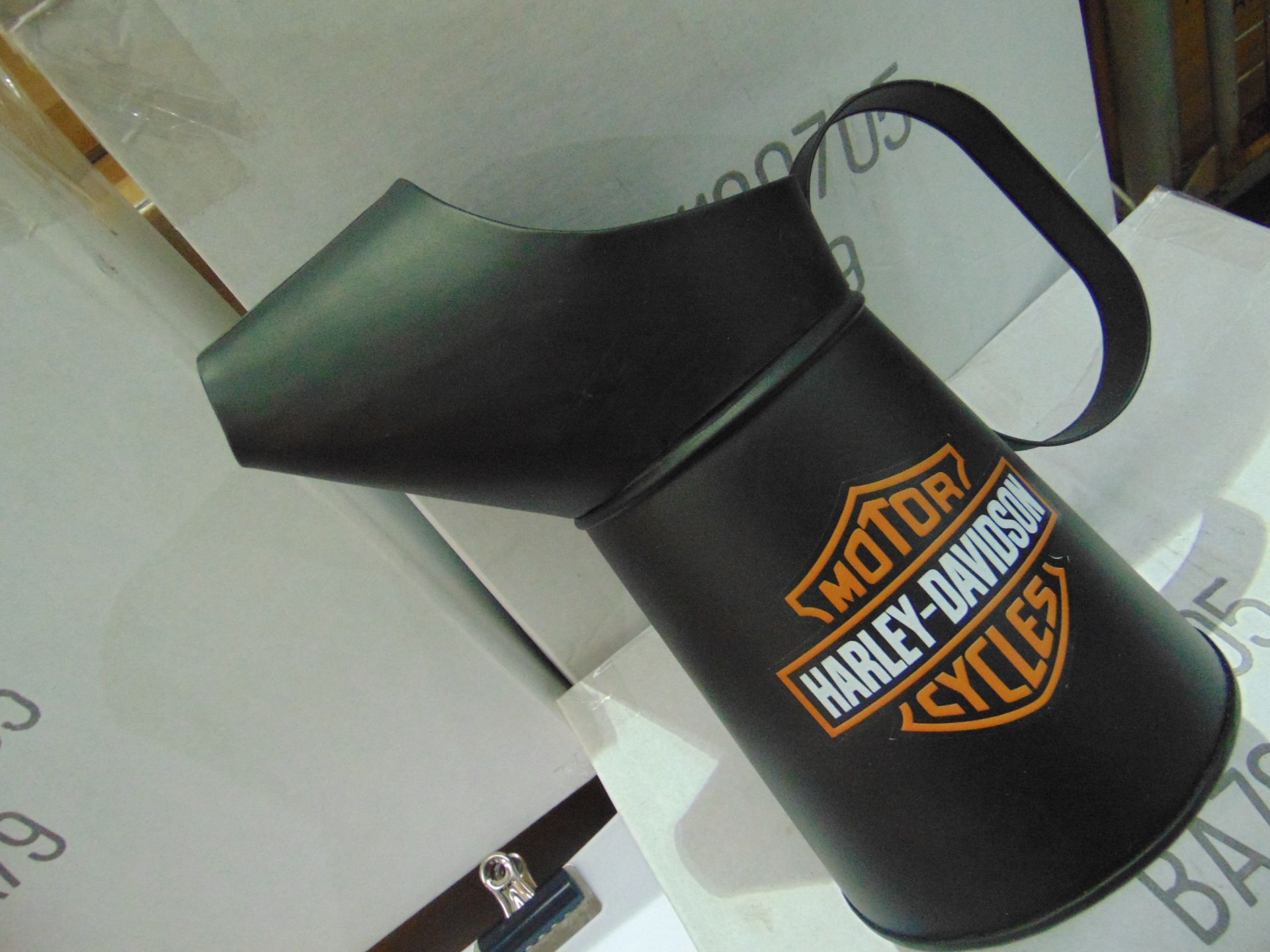 HARLEY DAVIDSON OIL CAN 1 LITRE - Image 4 of 4