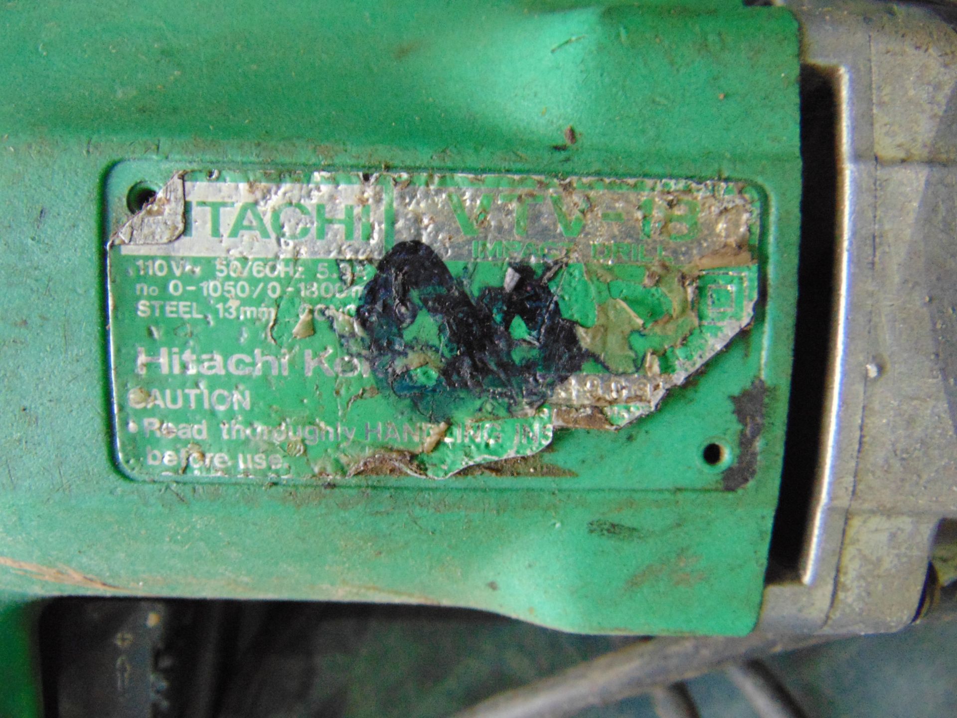 Hitachi Vtv18 Rotary Impact Drill 110v - Image 5 of 6