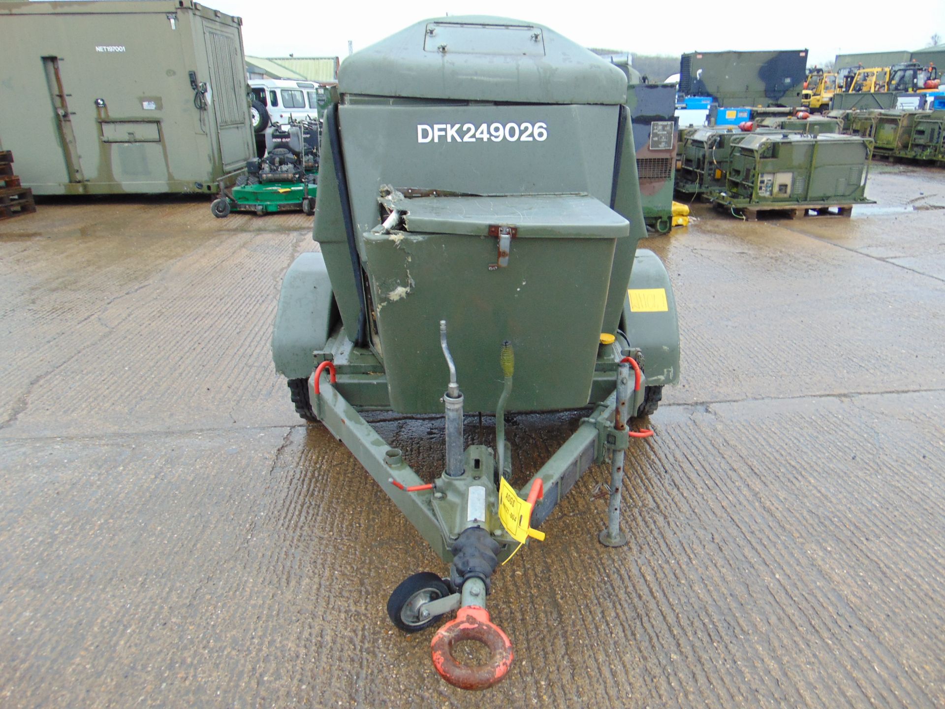 Ex Uk Royal Air Force Trailer Mounted 25 KVA Generator - Image 2 of 13