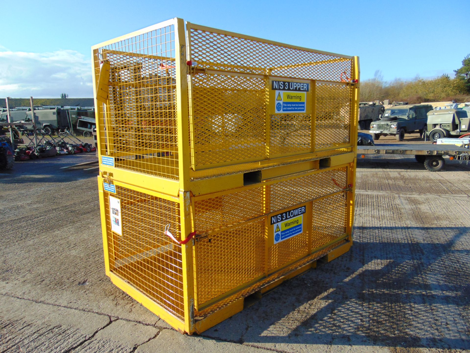 2 x Drop Side Cage Pallet / Stillages - Image 3 of 8