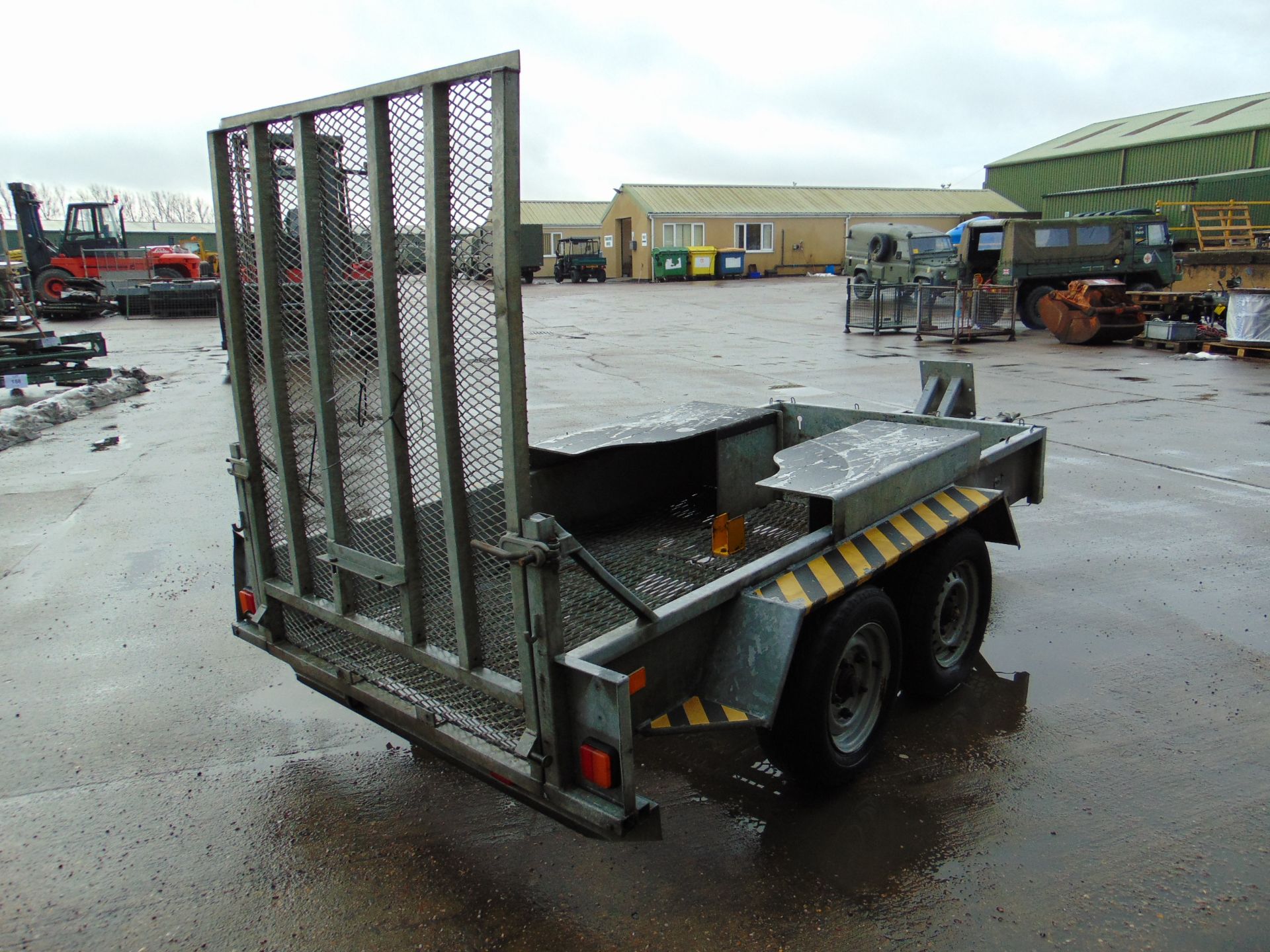 Twin Axle Plant Trailer c/w Ramps - Image 5 of 14