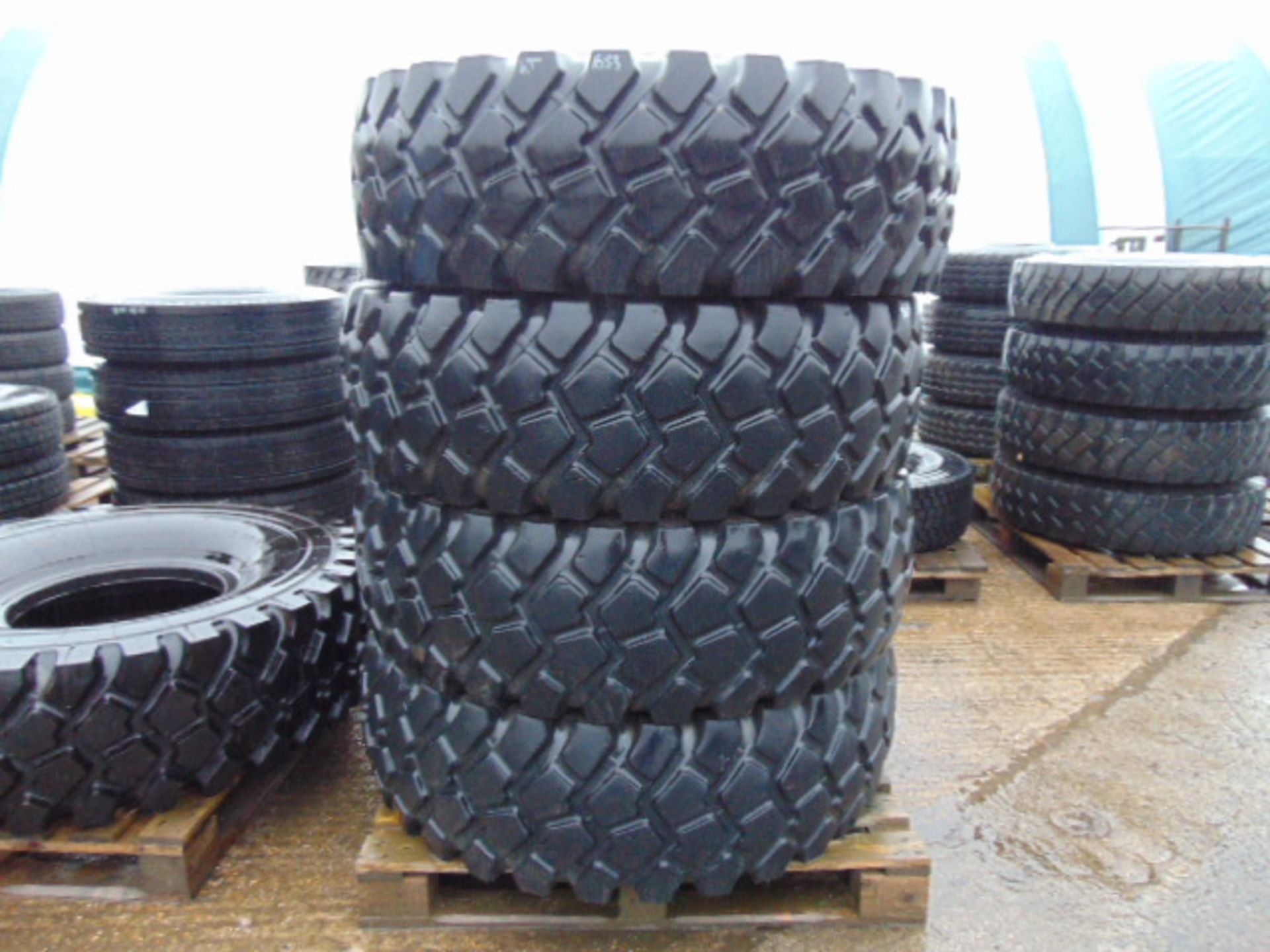 4 x Michelin 16.00 R20 XZL Tyres