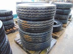 4 x 315 80R 22.5 Michelin XZY-2 Tyres Unused